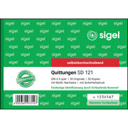 Sigel Quittungsblock SD 121