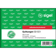 Sigel Quittungsblock SD 021
