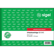 Sigel Urlaubsantrag SD 045