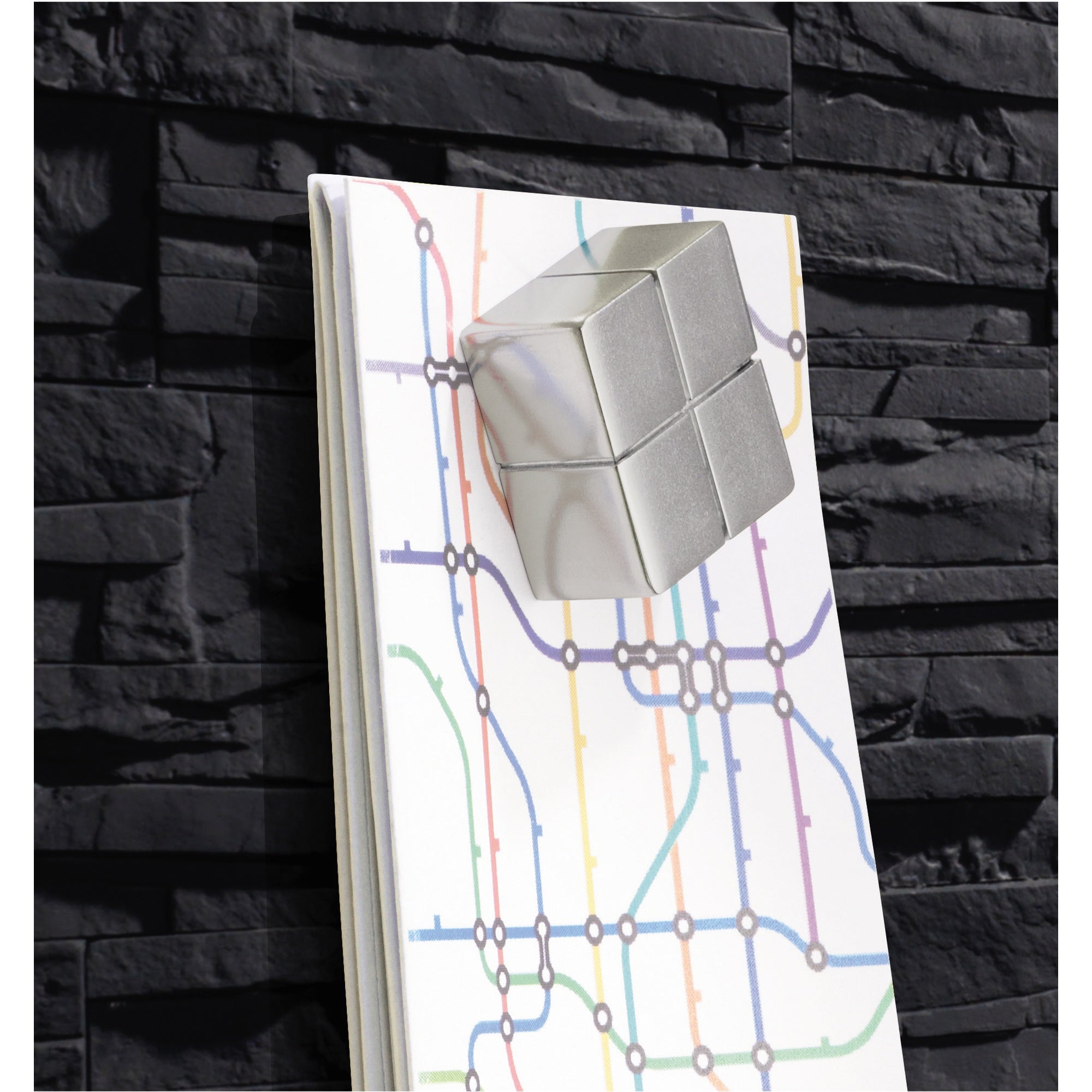 Sigel Glasboard Artverum, design Schiefer Stone