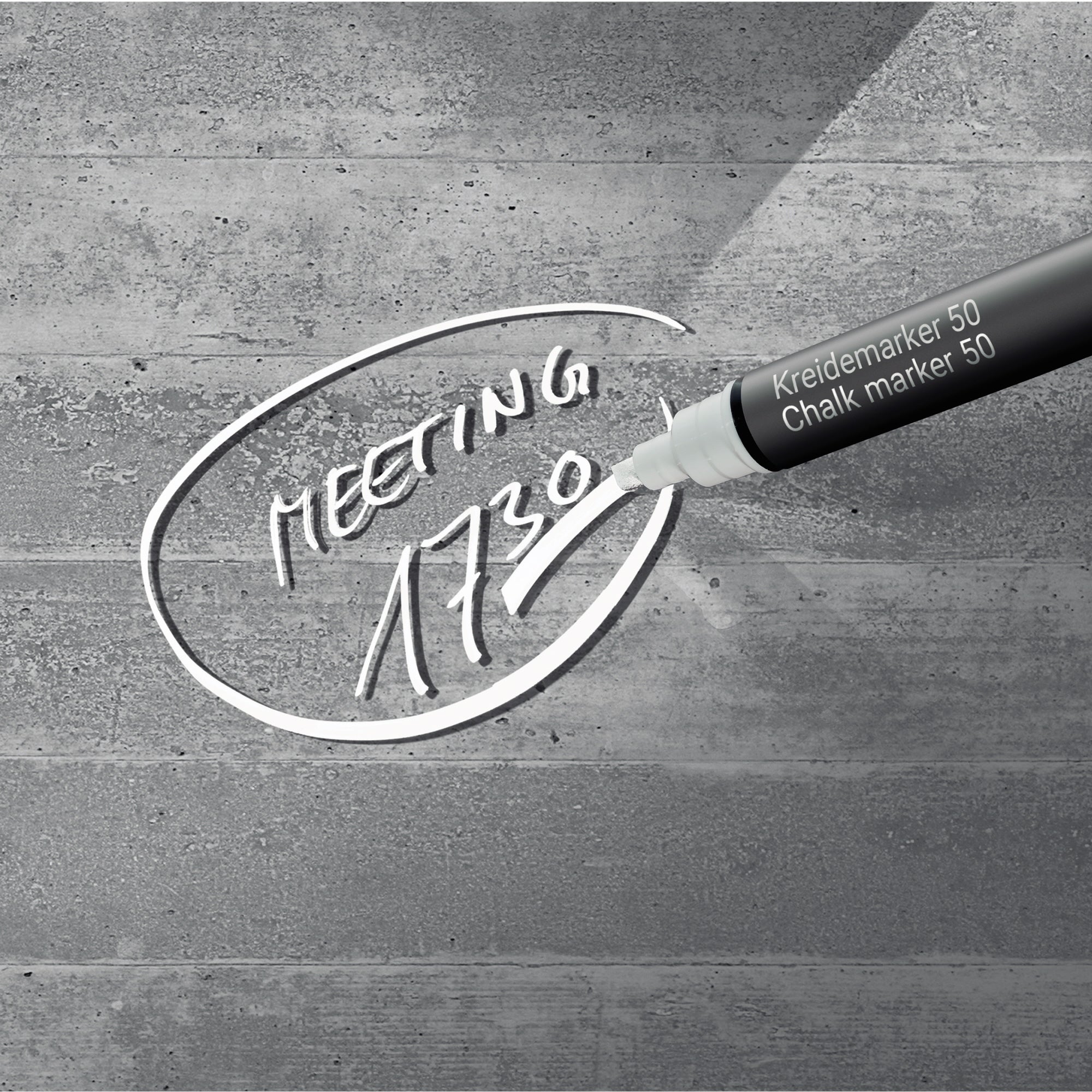 Sigel Glasboard Artverum, design Sichtbeton