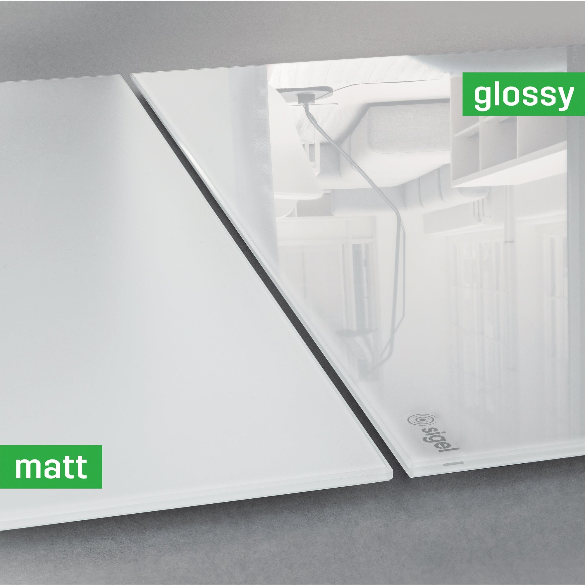 Sigel Glasboard Artverum, super-weiß