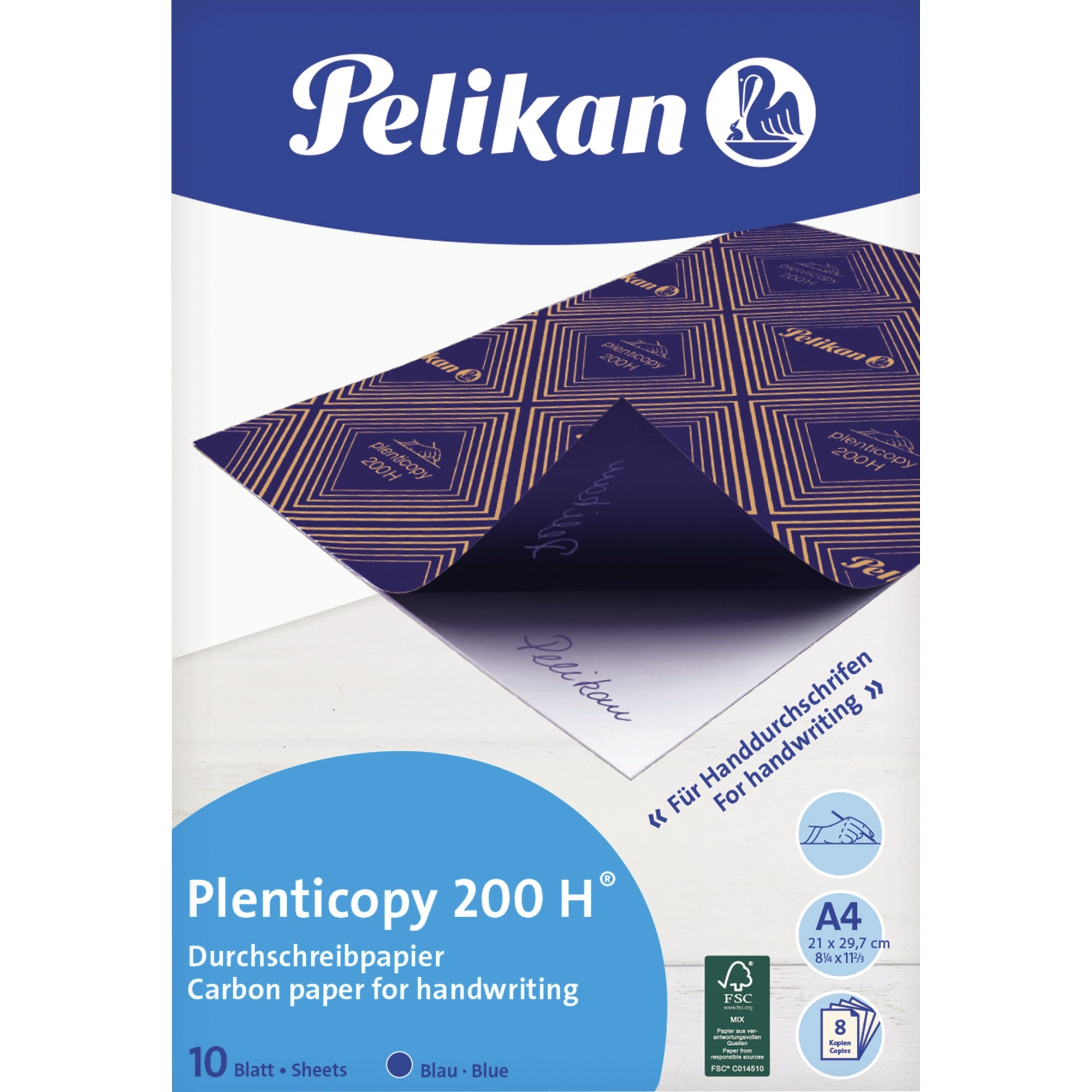 Pelikan Handdurchschreibepapier plenticopy 200 H, DIN A4