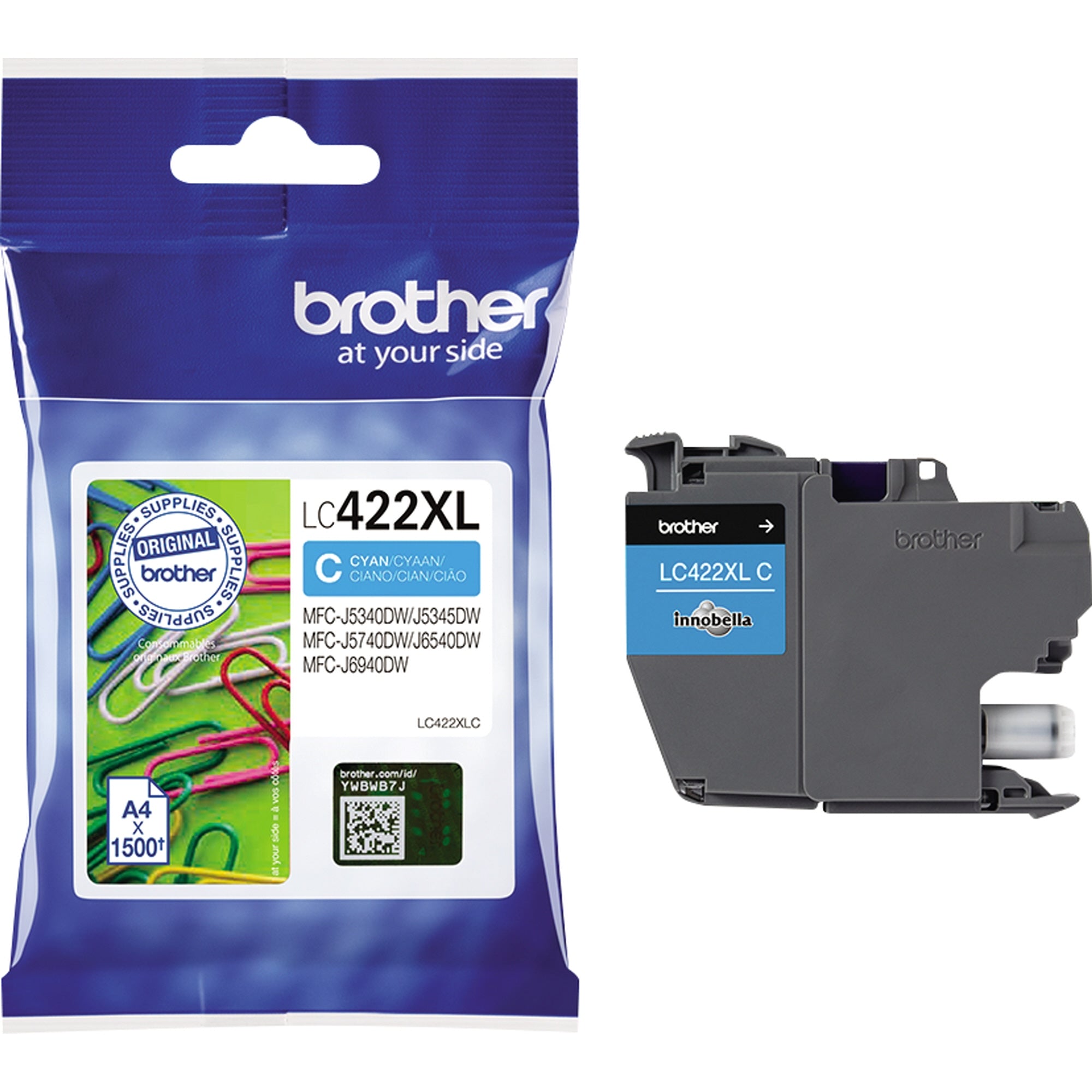 Brother Tintenpatrone, cyan