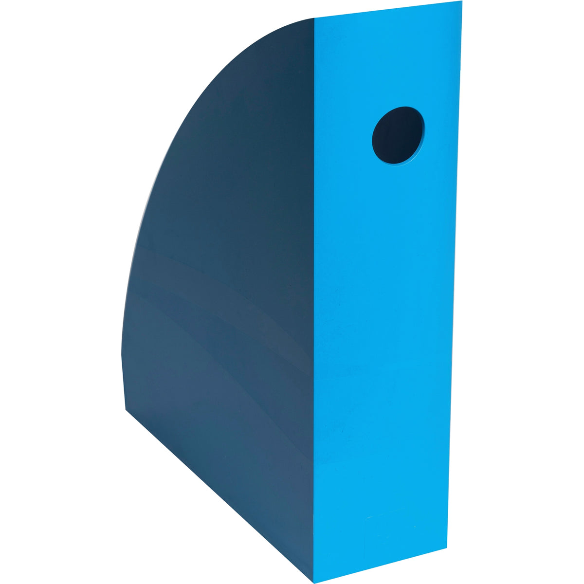 Exacompta Stehsammler Mag-Cube Bee Blue, DIN A4, Überbreite