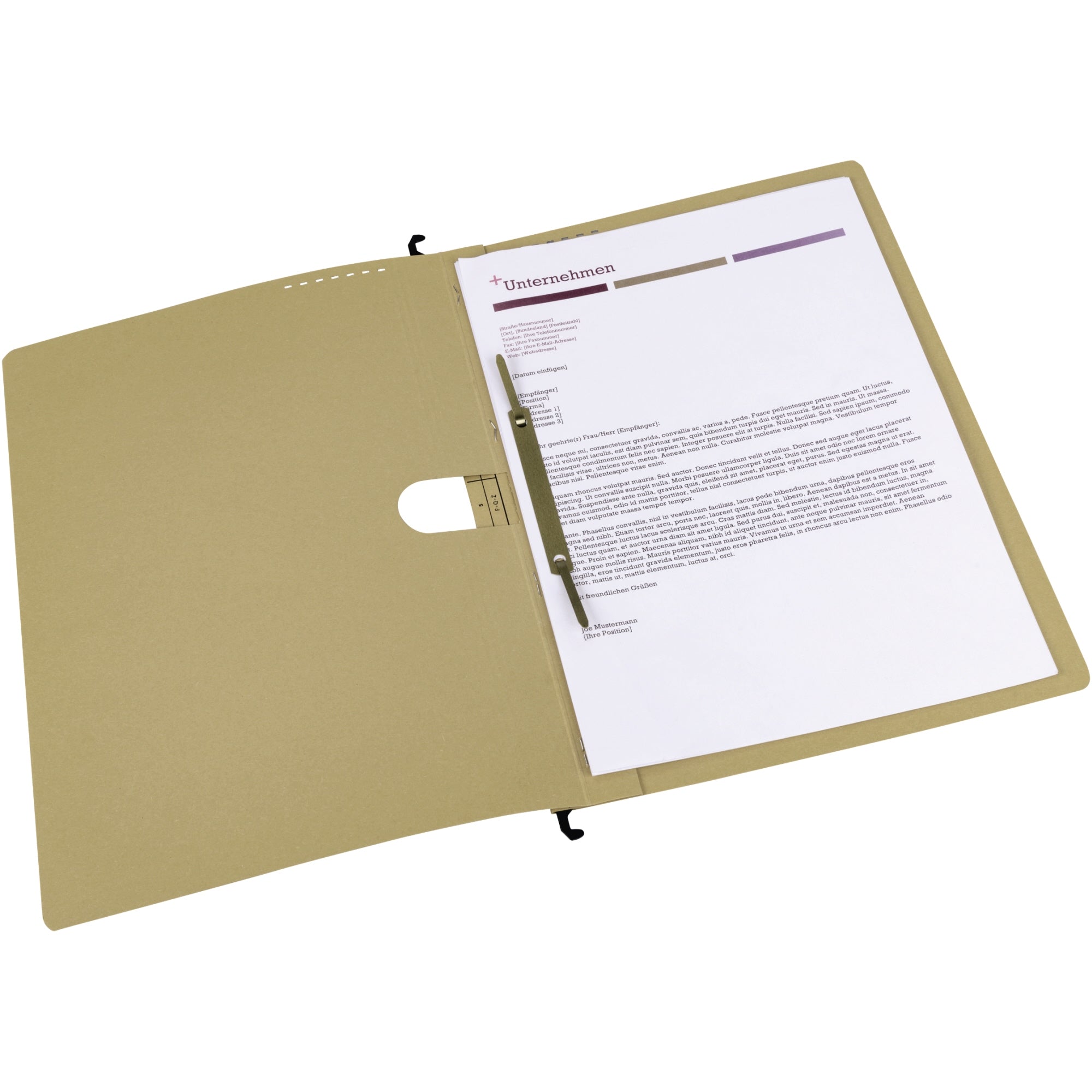 Elba Hängehefter ULTIMATE A4 kfm. Heftung br, DIN A4