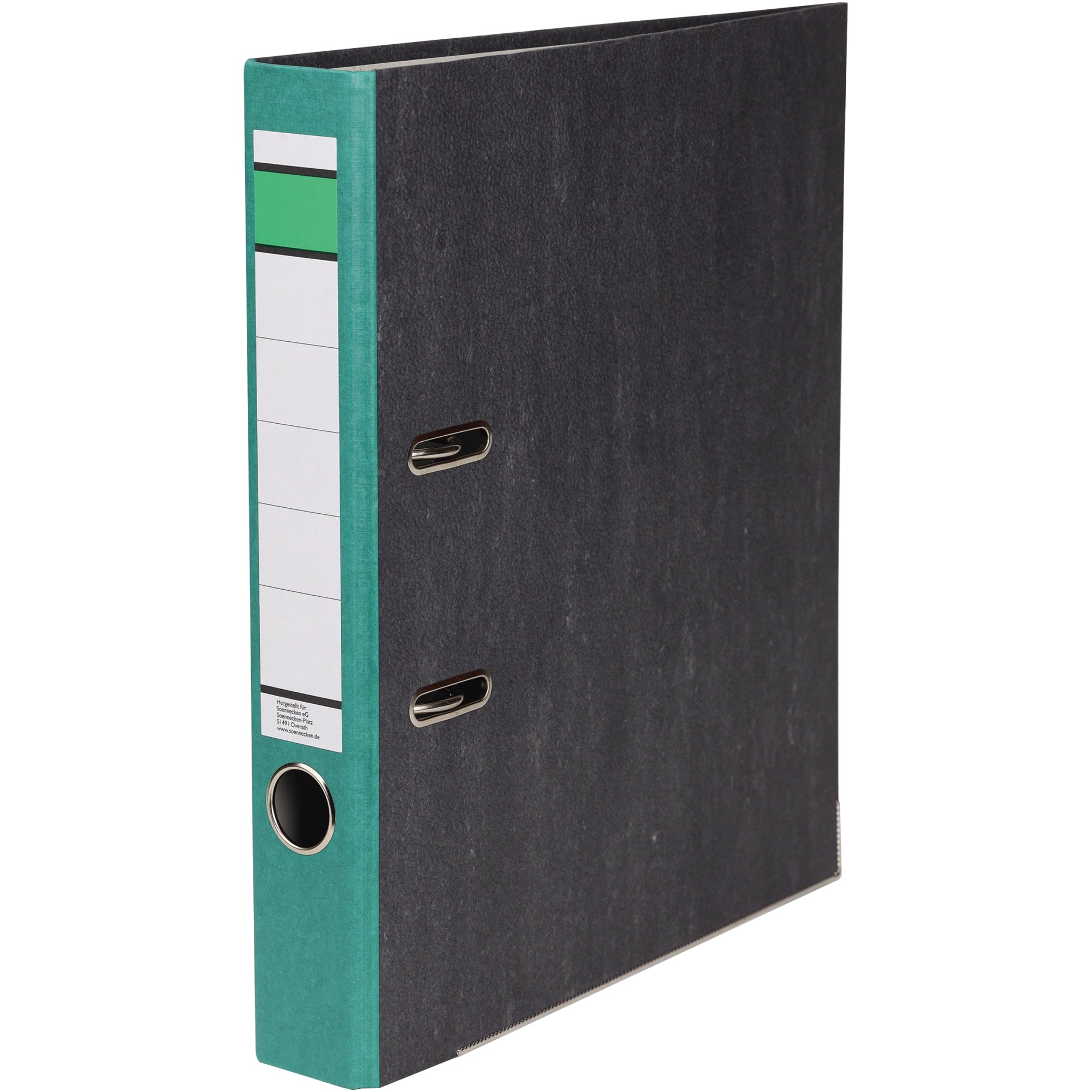 Ordner DIN A4 50mm Recycling Pappe gn