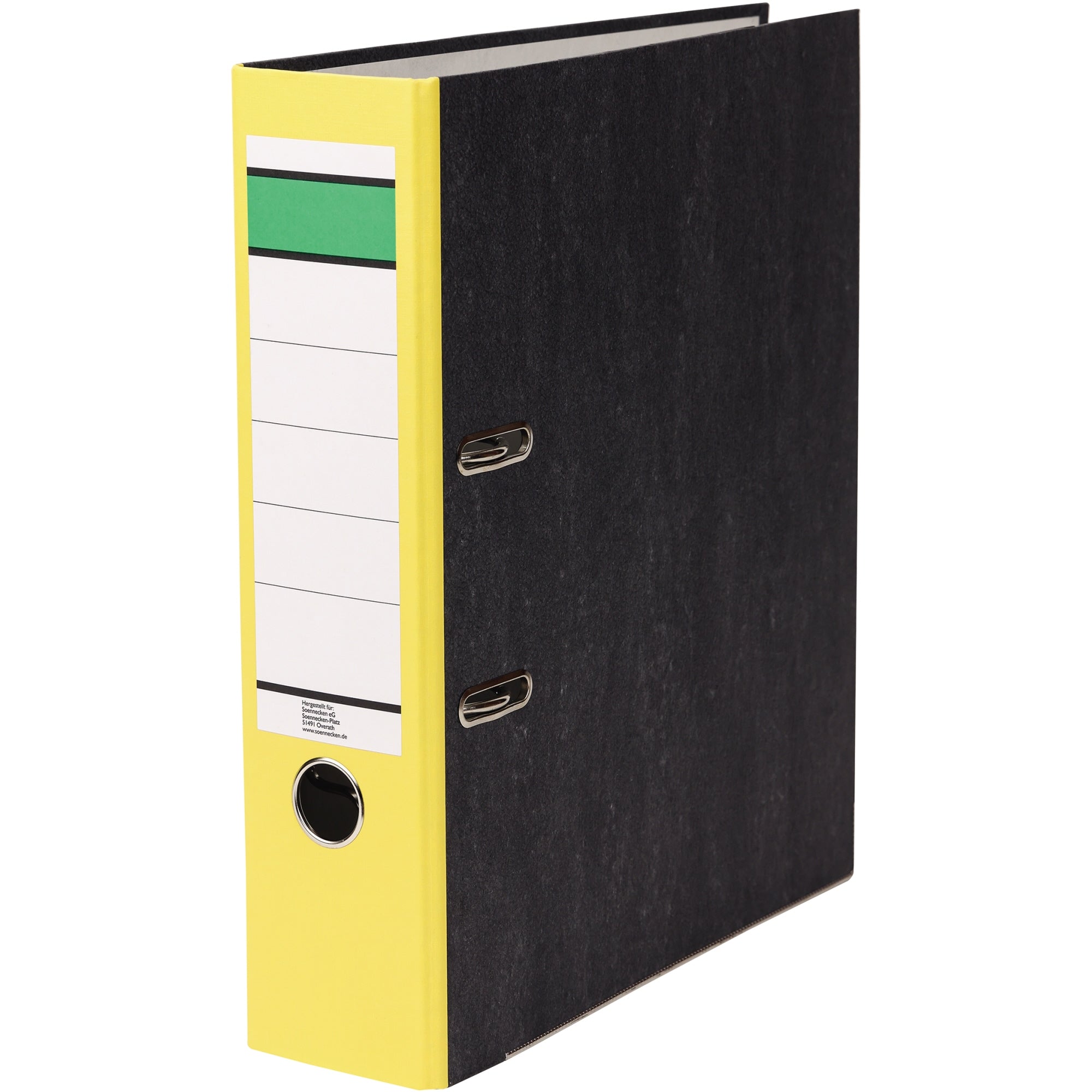 Ordner DIN A4 80mm Recycling Pappe ge