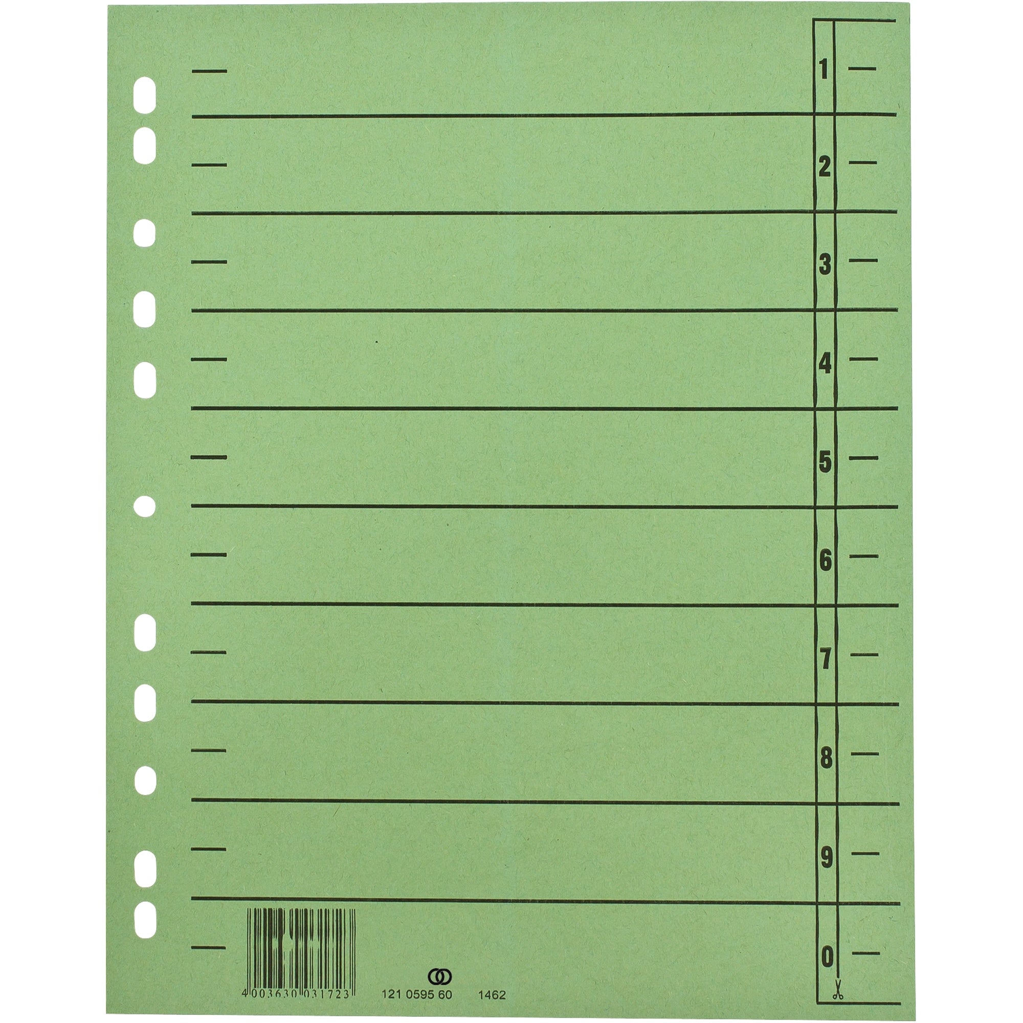 Soennecken Trennblatt oeco, DIN A4