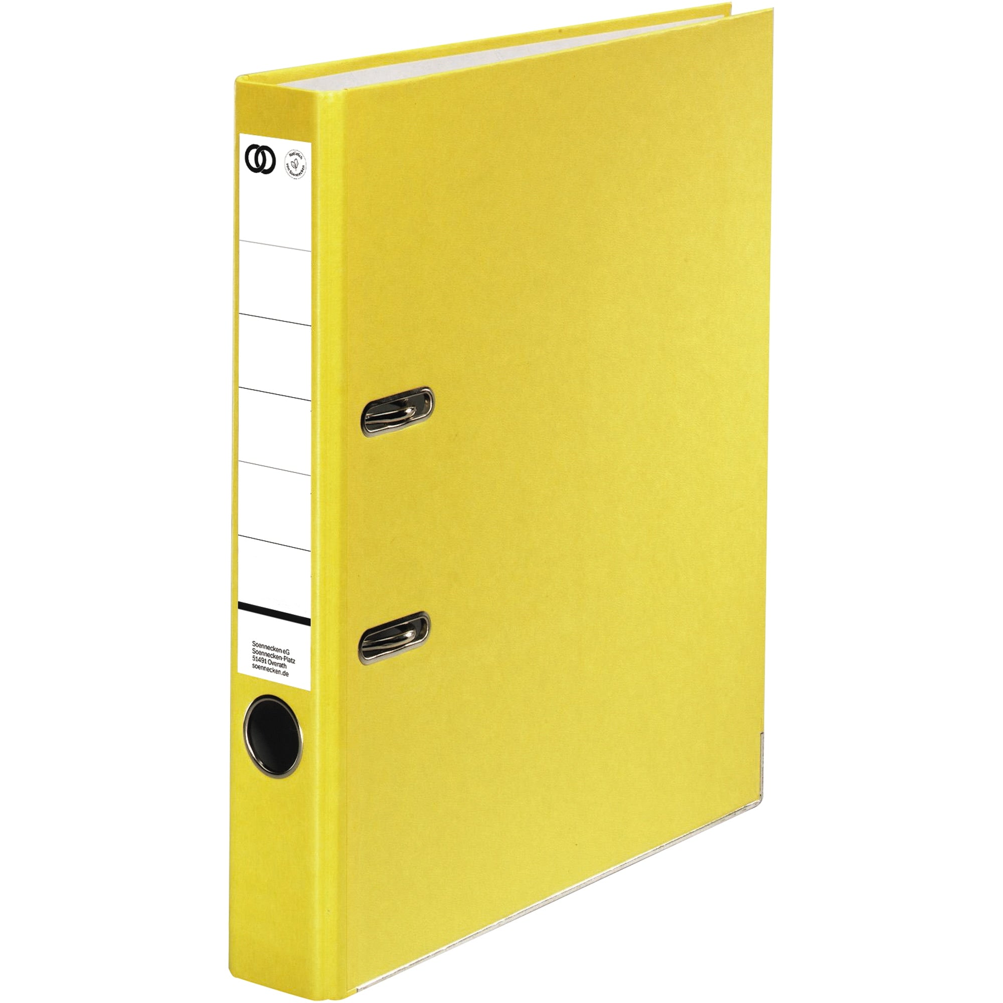 Soennecken Ordner oeco A4 50mm gelb, DIN A4