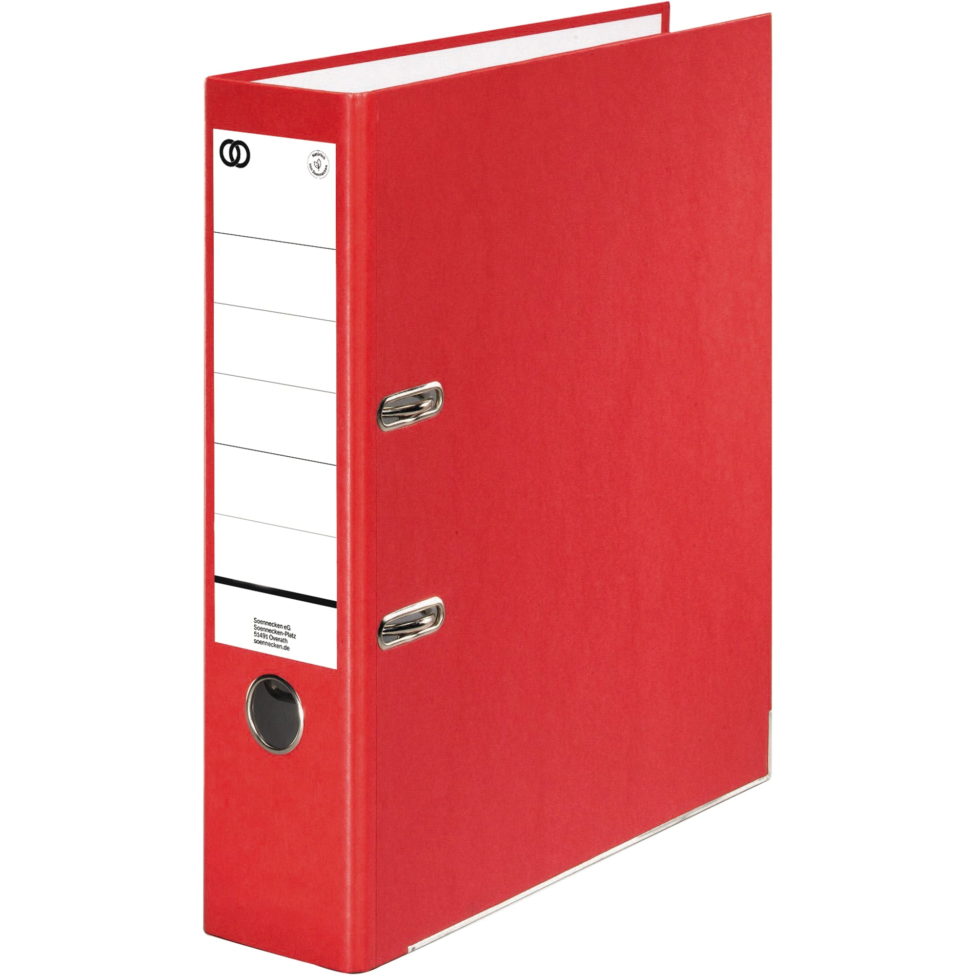 Soennecken Ordner oeco A4 80mm rot, DIN A4