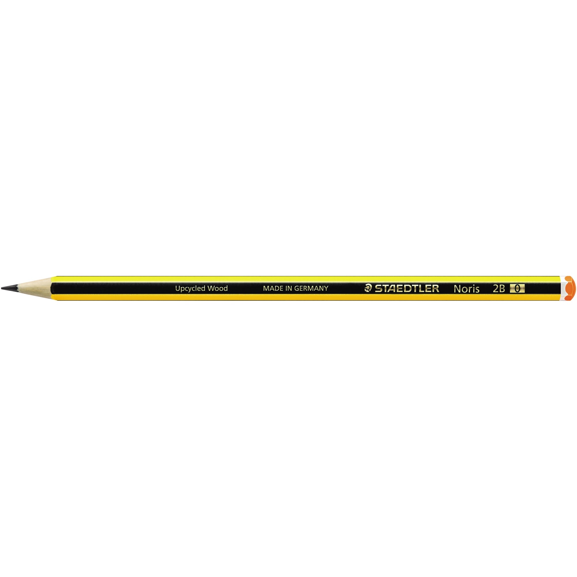 Staedtler Bleistift Noris HB sechskantform ge/sw