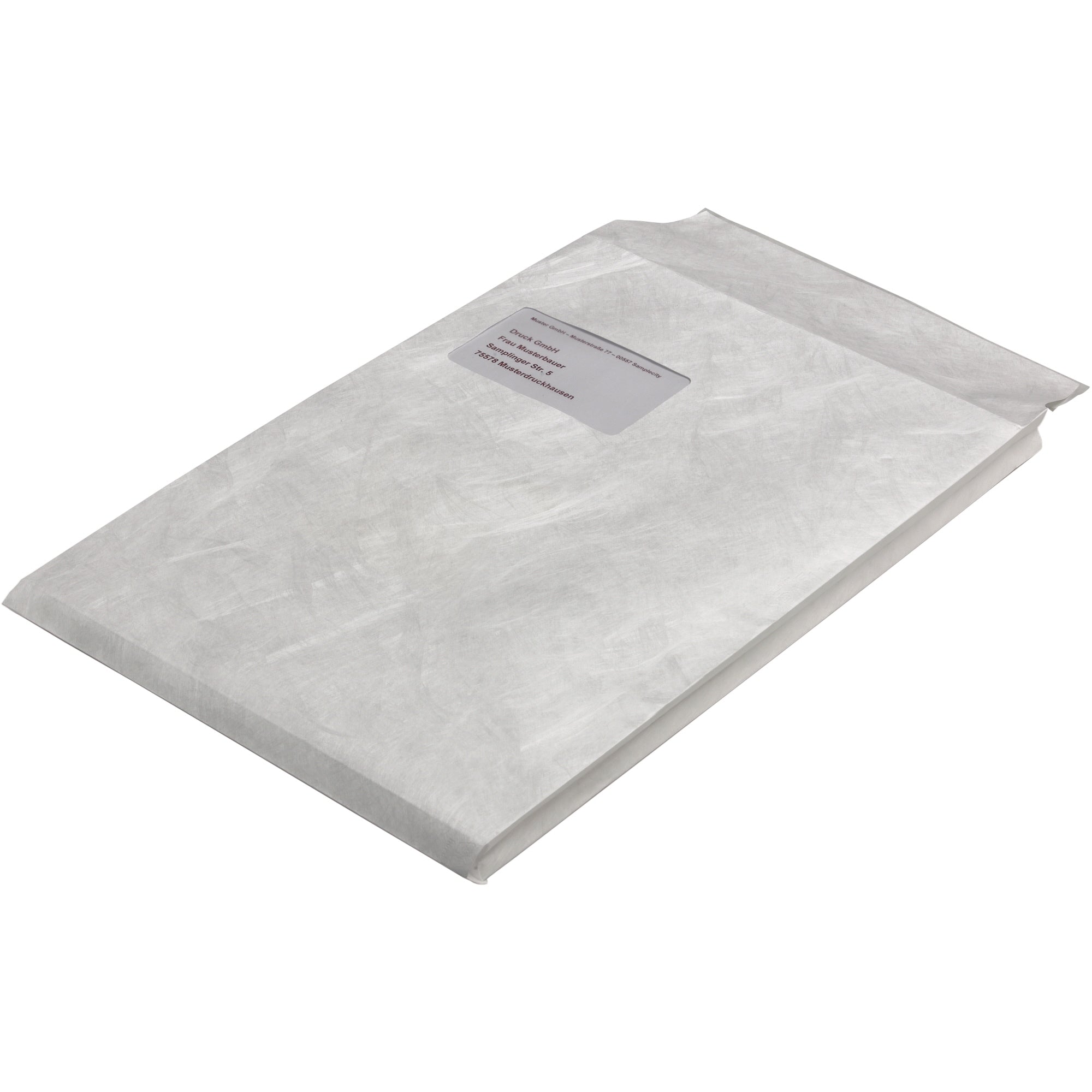 Tyvek Faltentasche C4/20F 55g mF hk ws 100St, DIN C4
