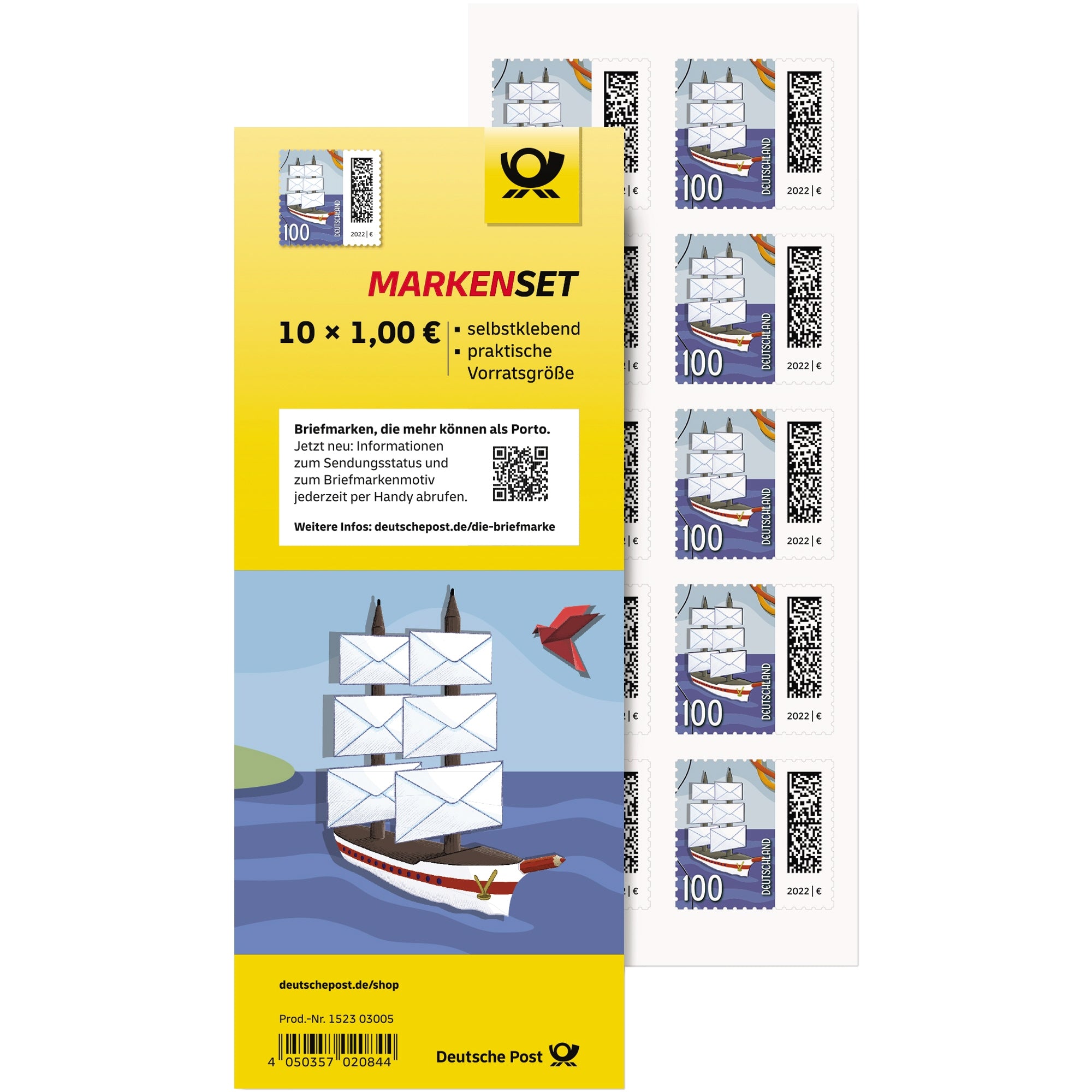 Briefmarke Welt der Briefe