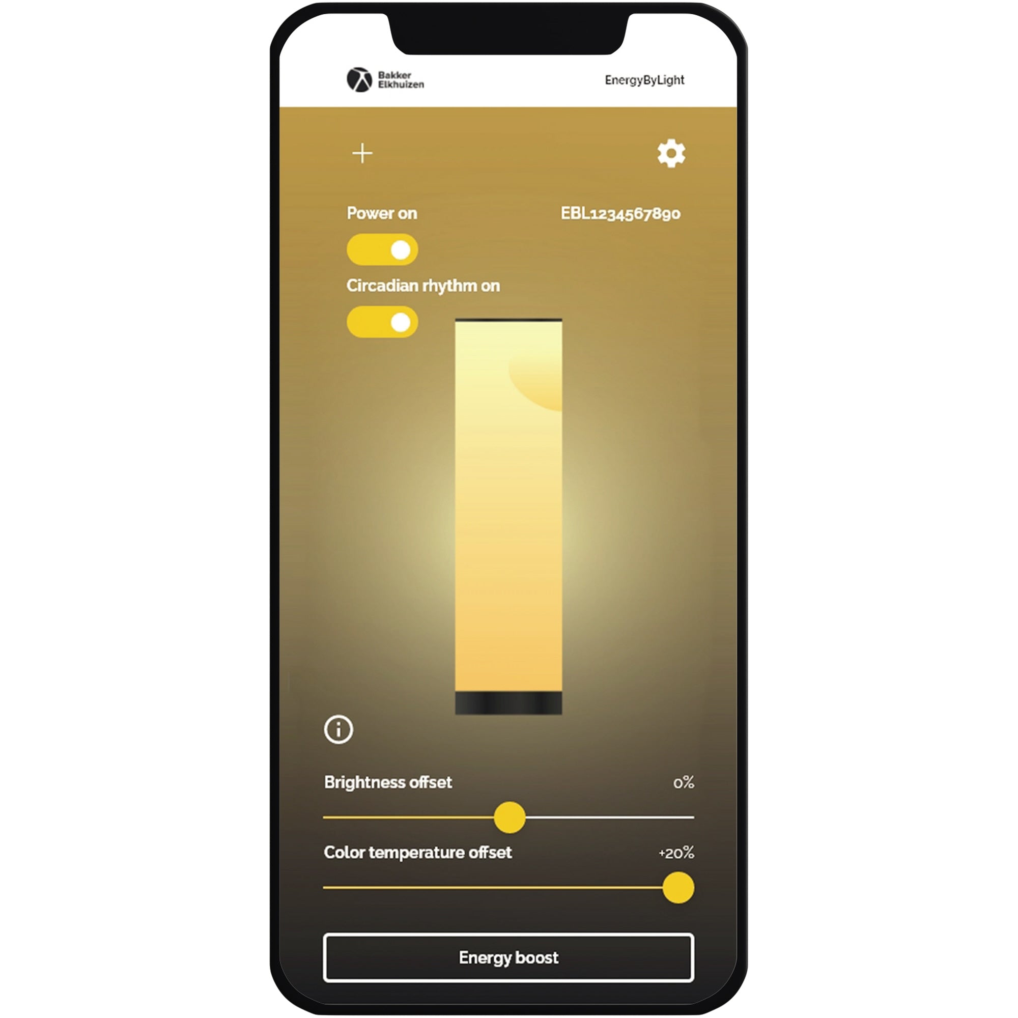 BakkerElkhuizen Tageslichtlampe EnergybyLight