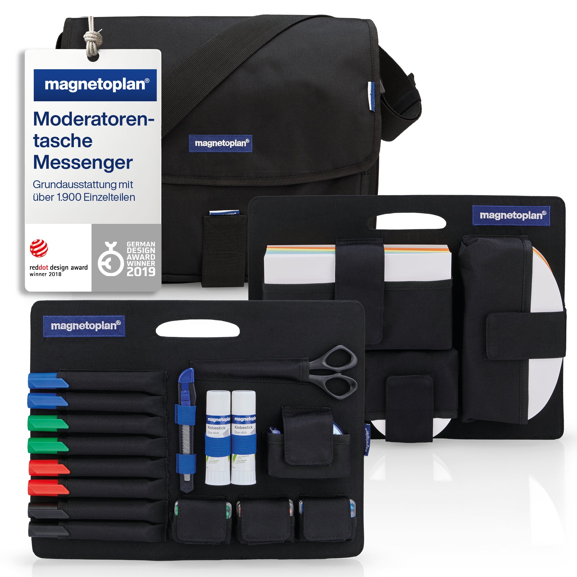 magnetoplan Moderationstasche Messenger