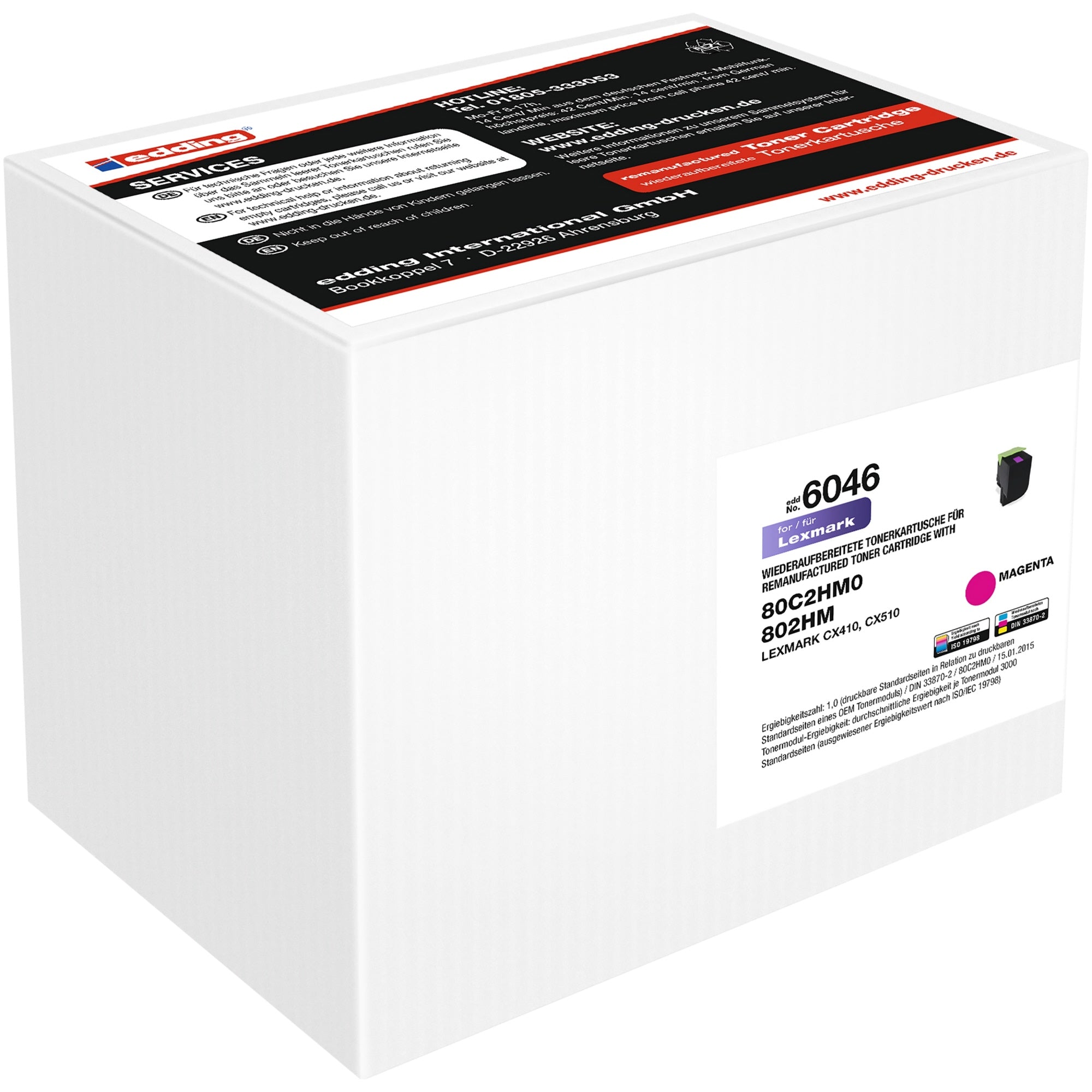 edding Toner, magenta