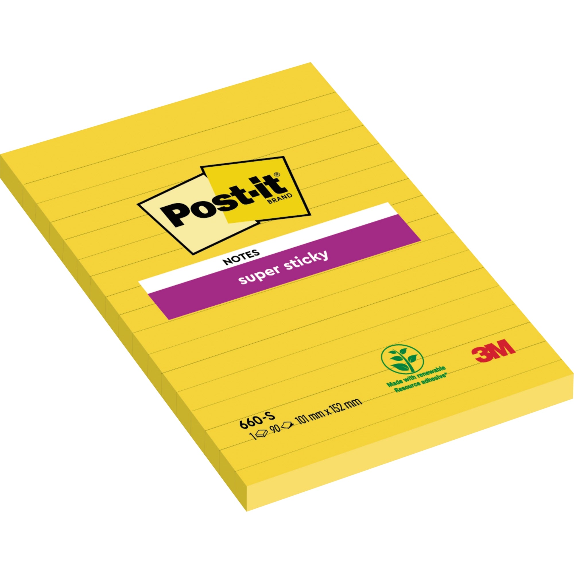 Post-it Haftnotiz Super Sticky Notes