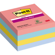 Post-it Haftnotizwürfel Super Sticky Rainbow Collection