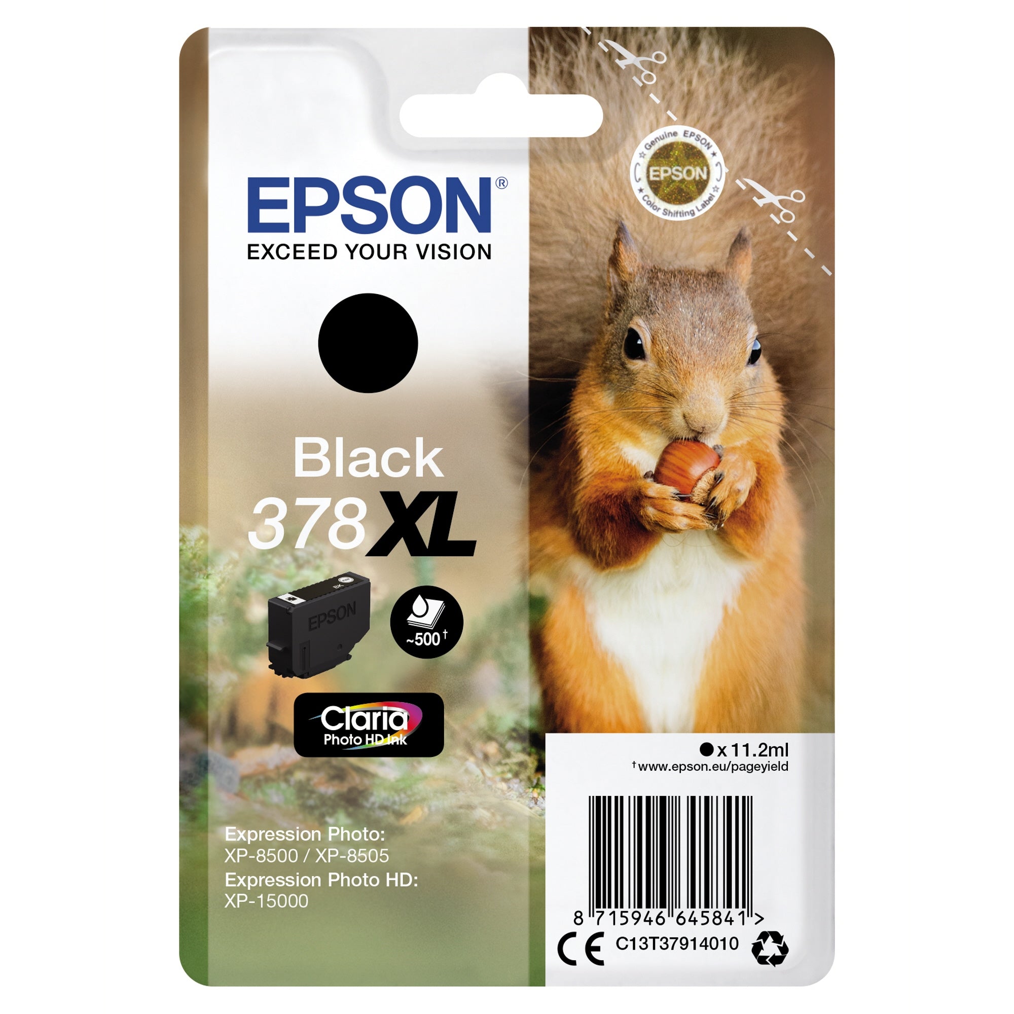Epson Tintenpatrone, schwarz