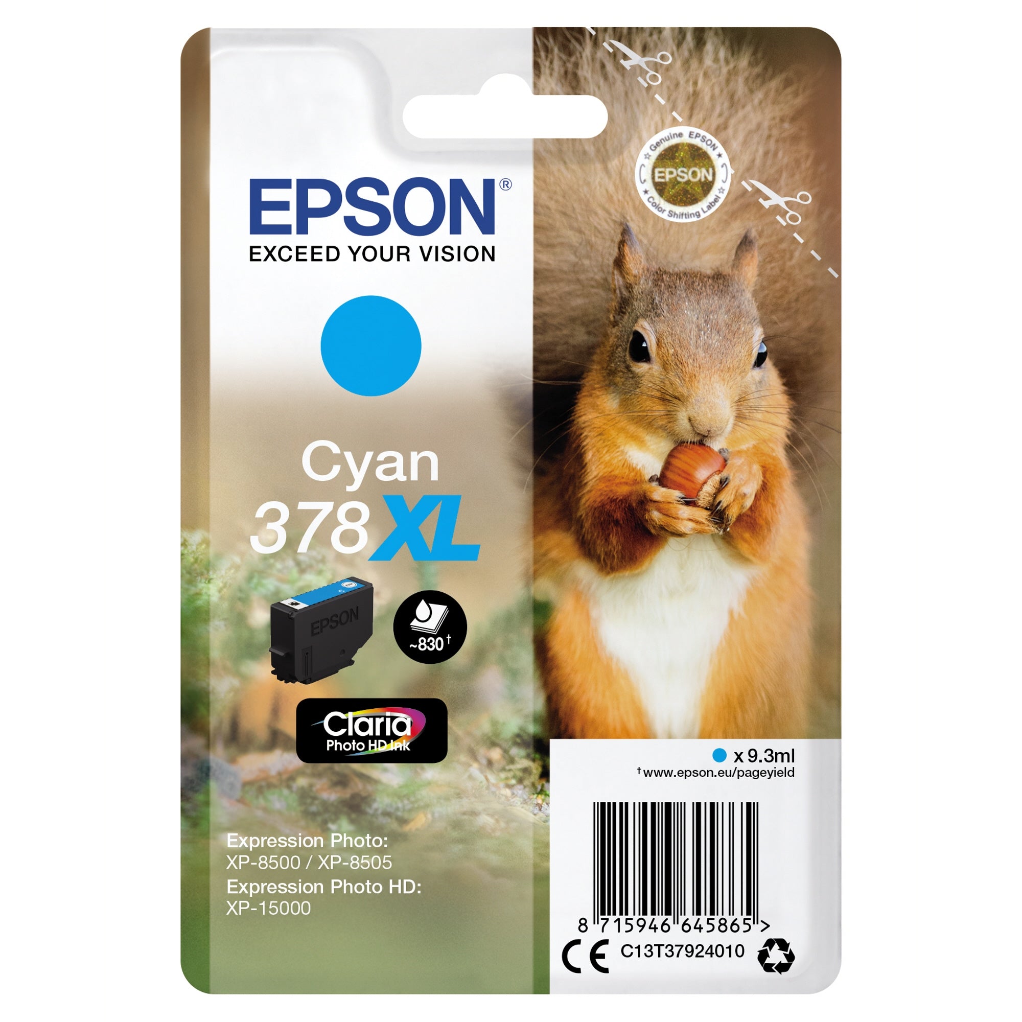 Epson Tintenpatrone, cyan