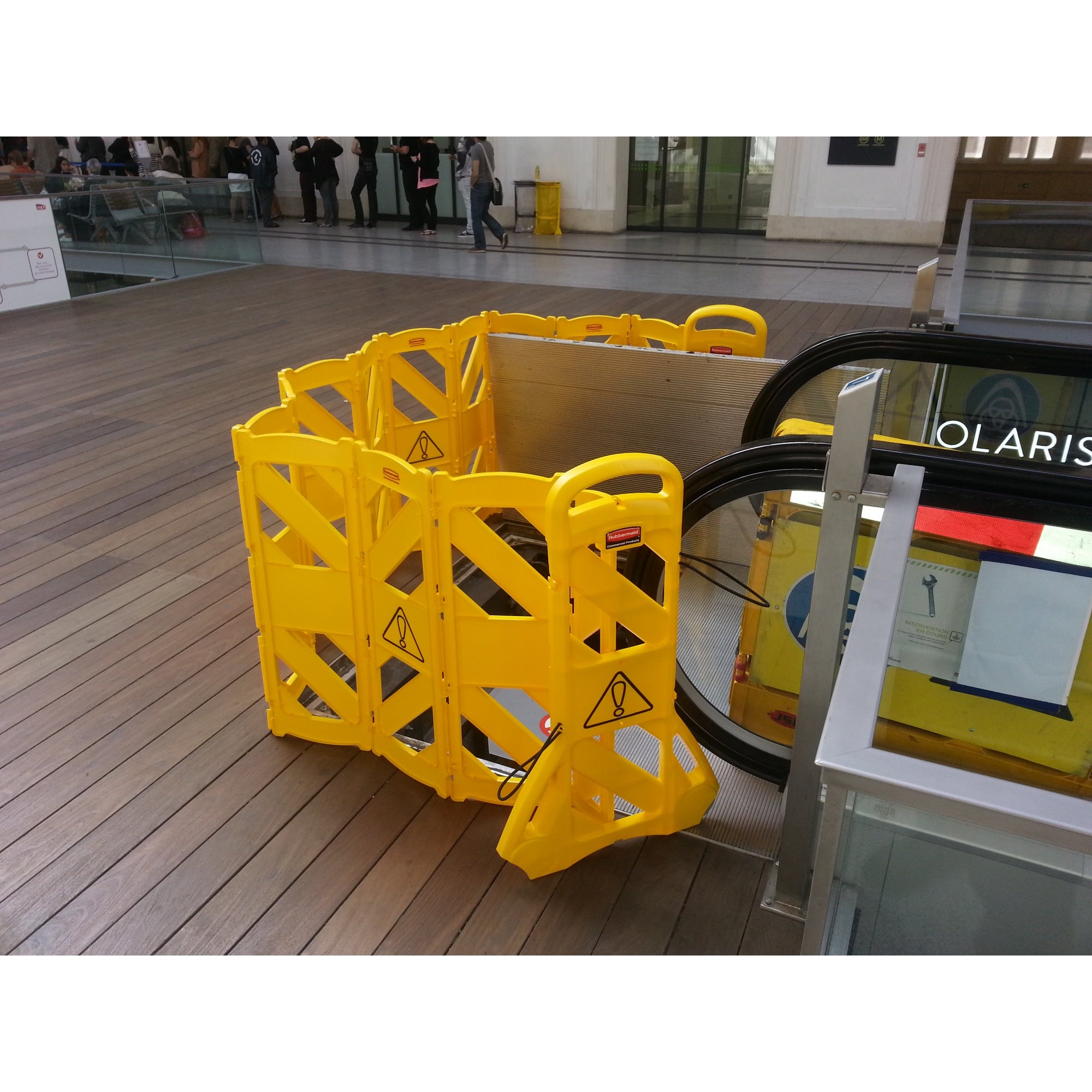 Rubbermaid Absperrsystem