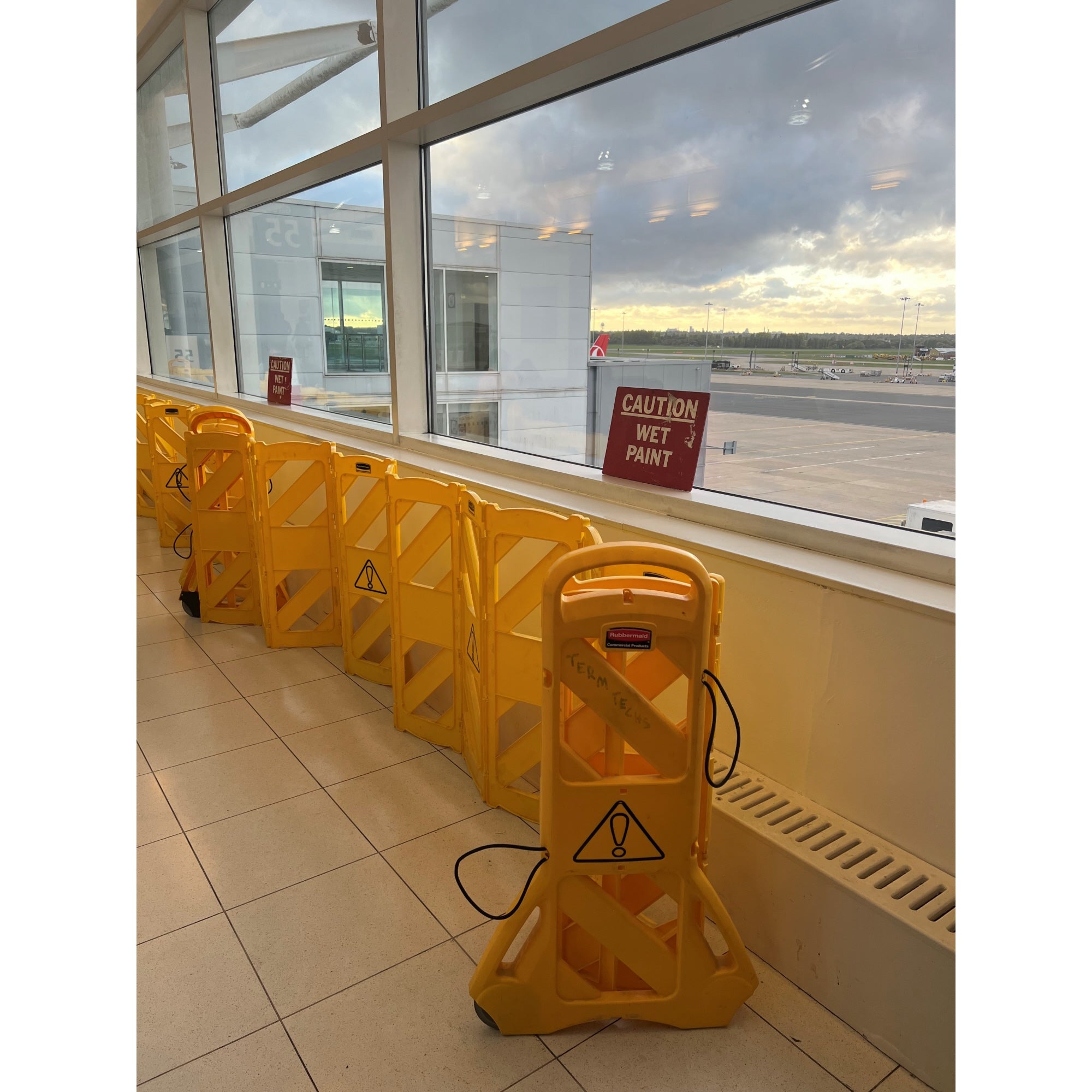 Rubbermaid Absperrsystem