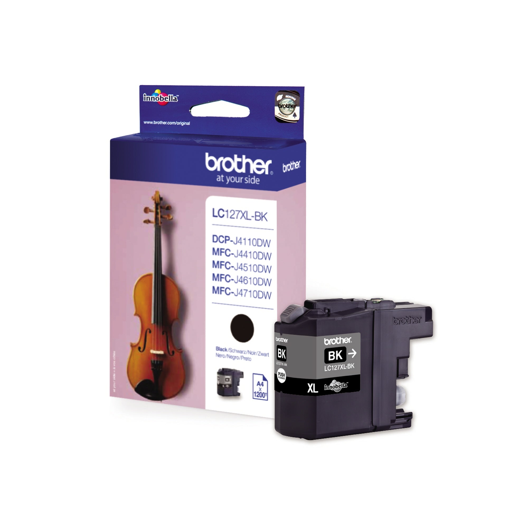 Brother Tintenpatrone, schwarz