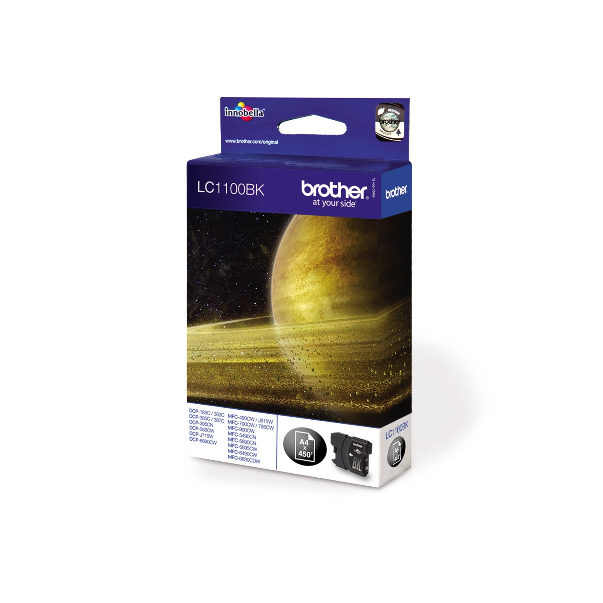 Brother Tintenpatrone, schwarz