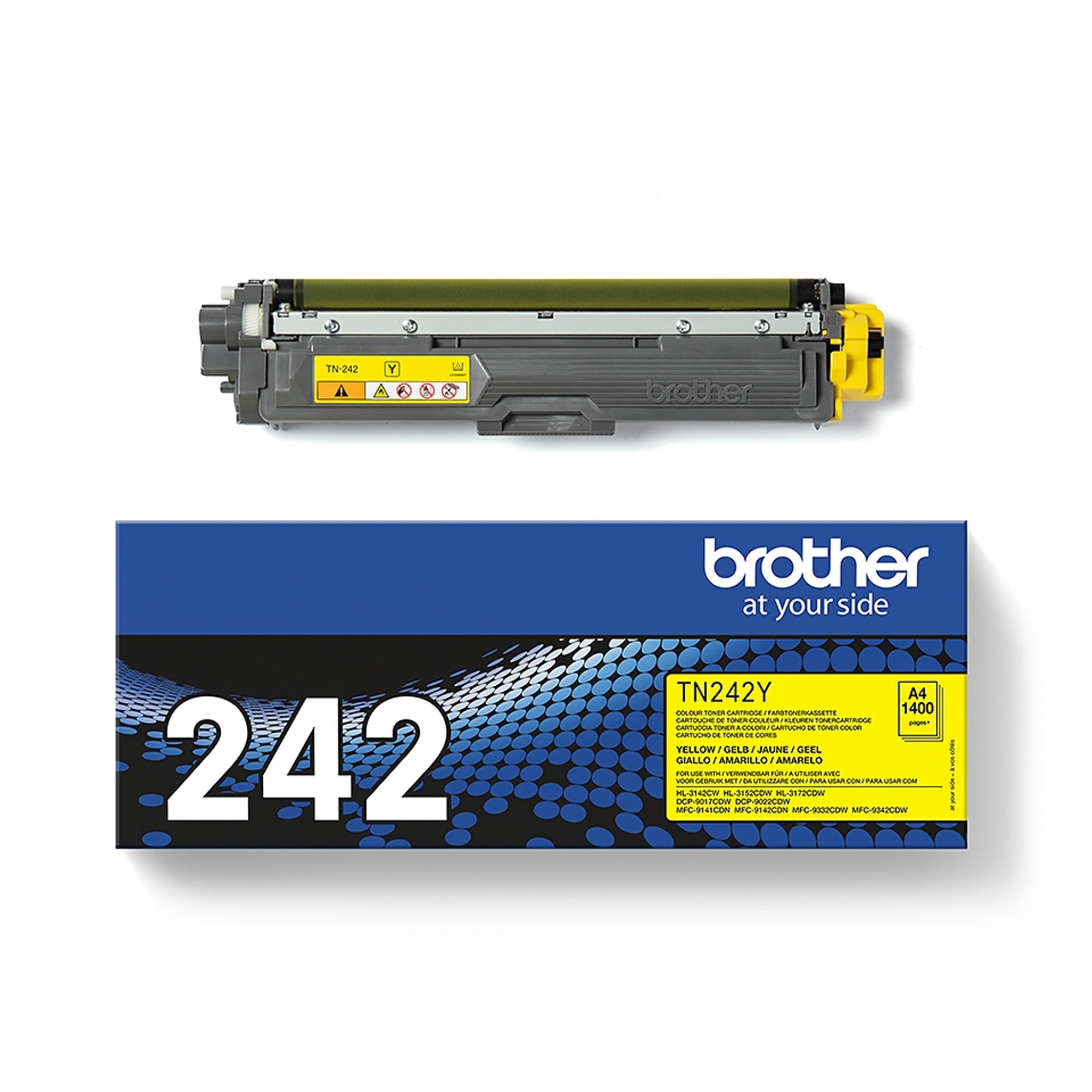 Brother Toner, gelb