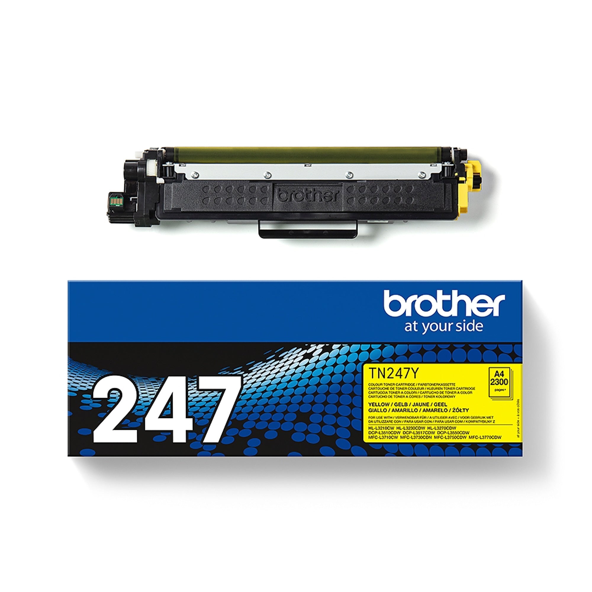 Brother Toner, gelb