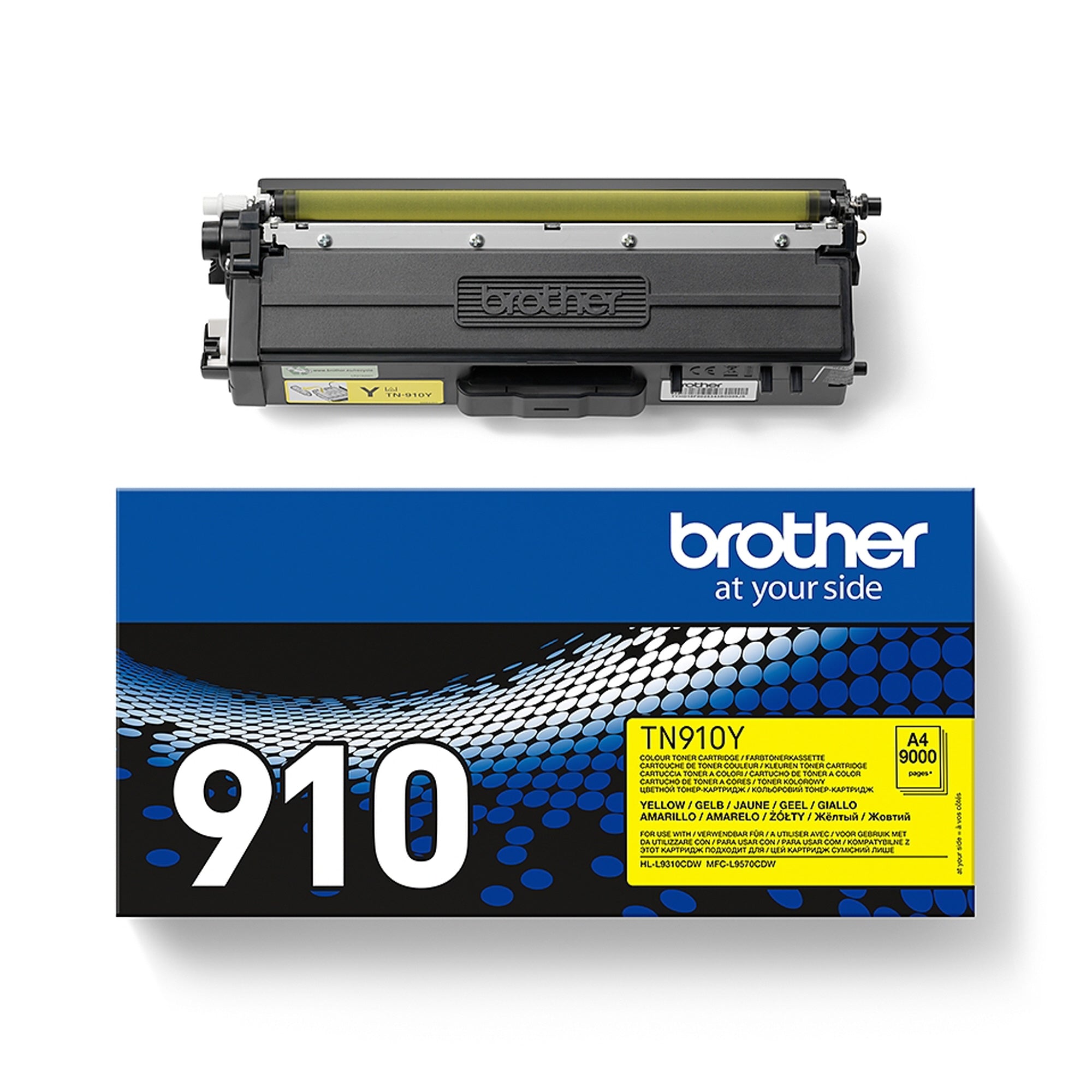Brother Toner, gelb