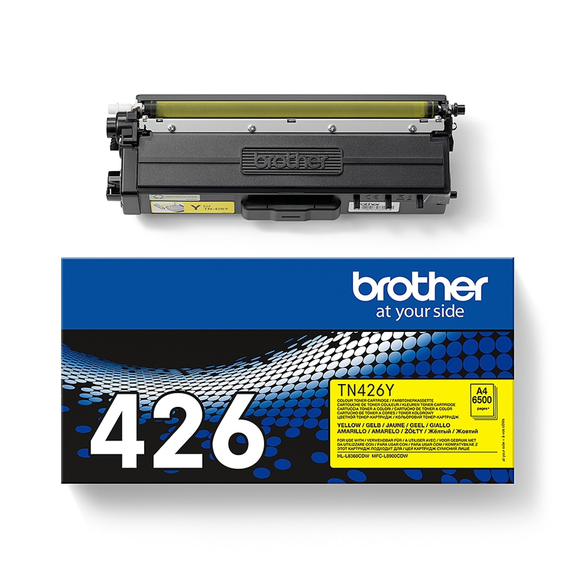 Brother Toner, gelb