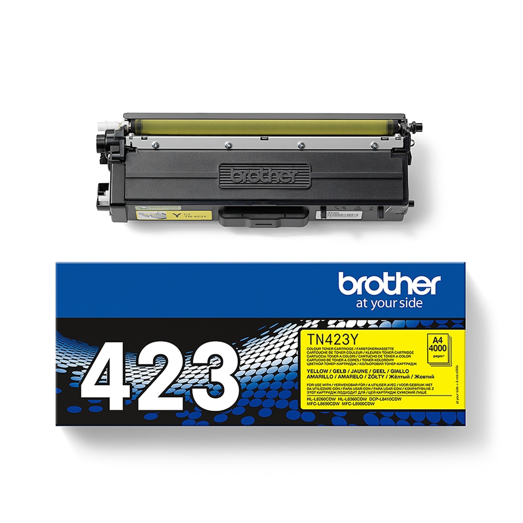 Brother Toner, gelb