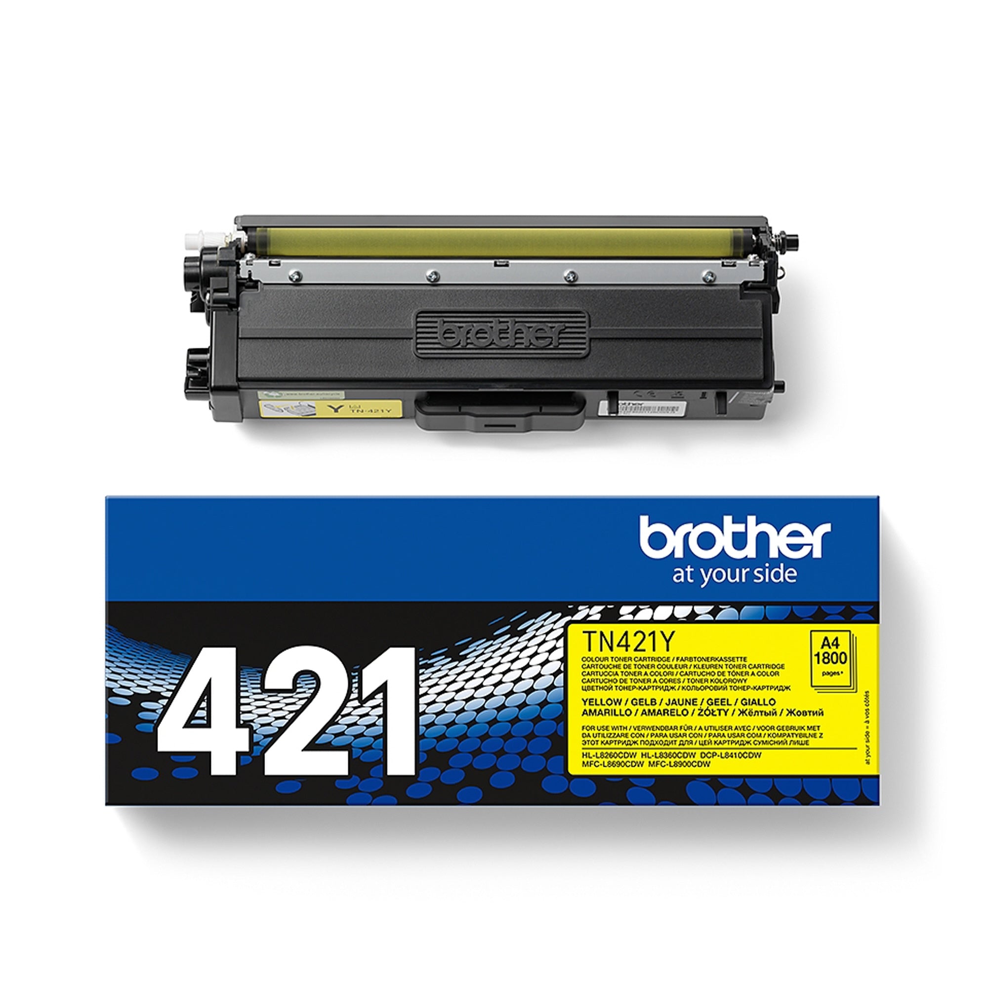 Brother Toner, gelb