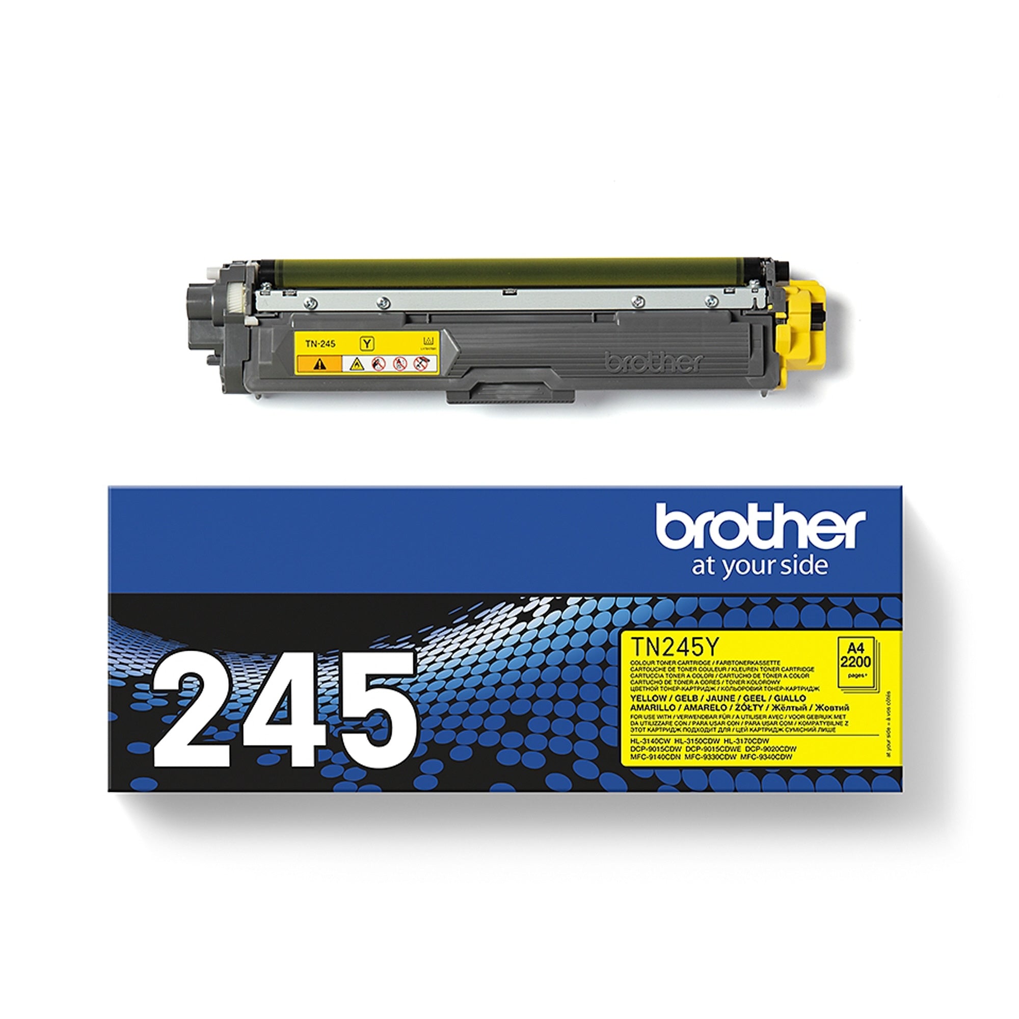 Brother Toner, gelb