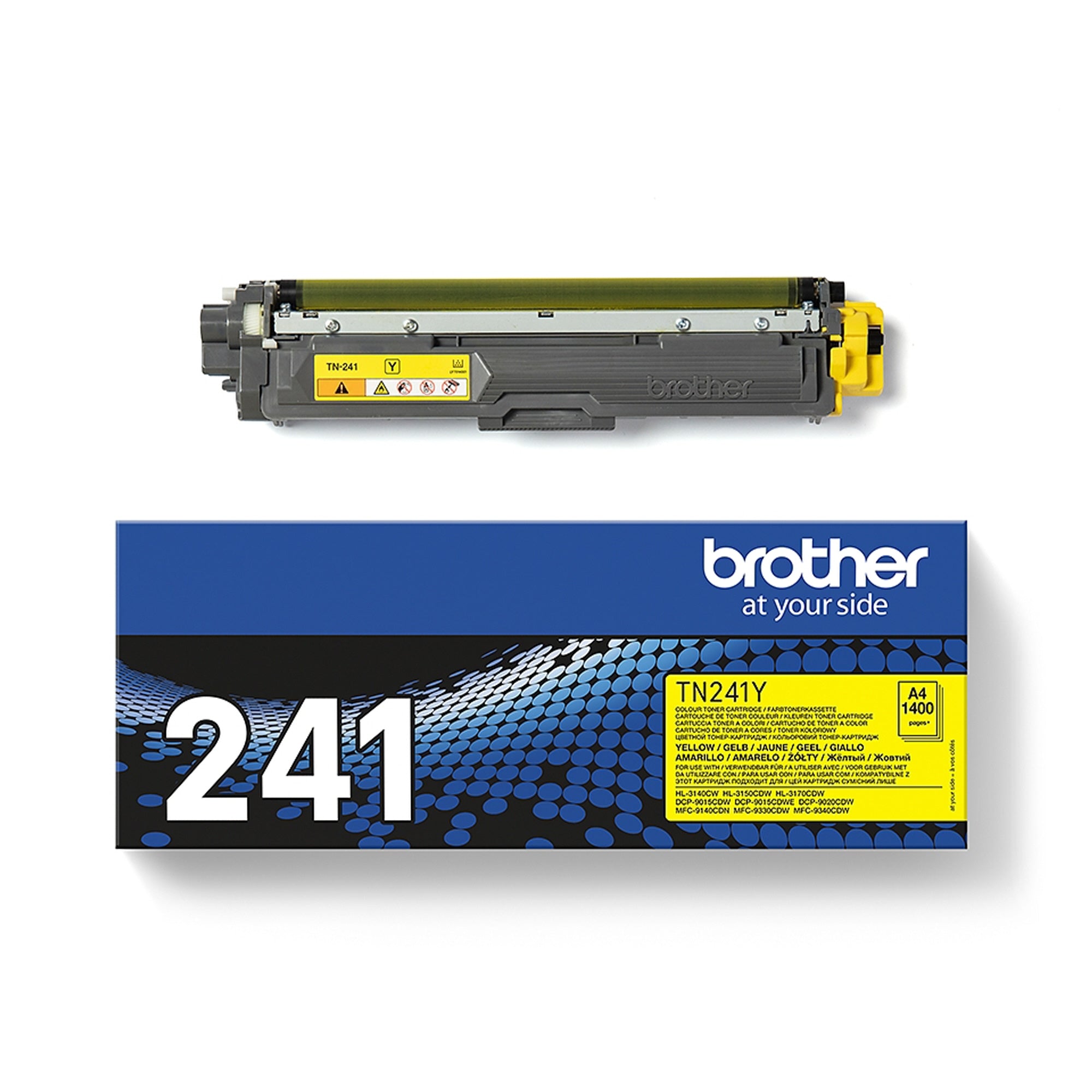 Brother Toner, gelb
