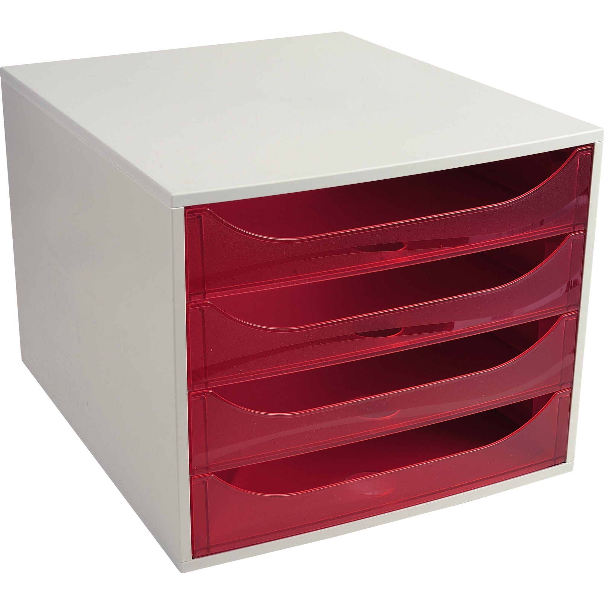 Exacompta Schubladenbox ECOBOX, DIN A4, Überbreite