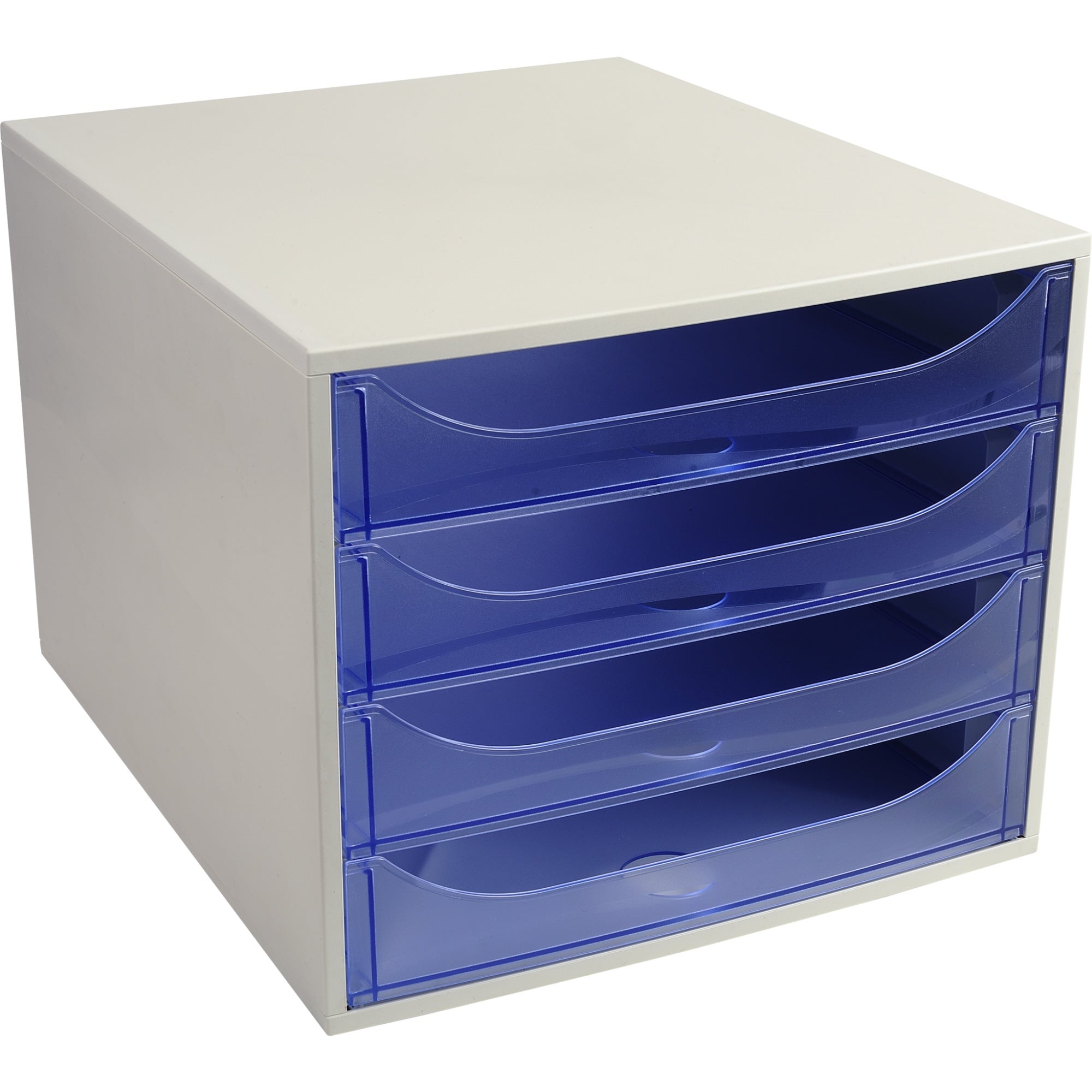 Exacompta Schubladenbox ECOBOX, DIN A4, Überbreite