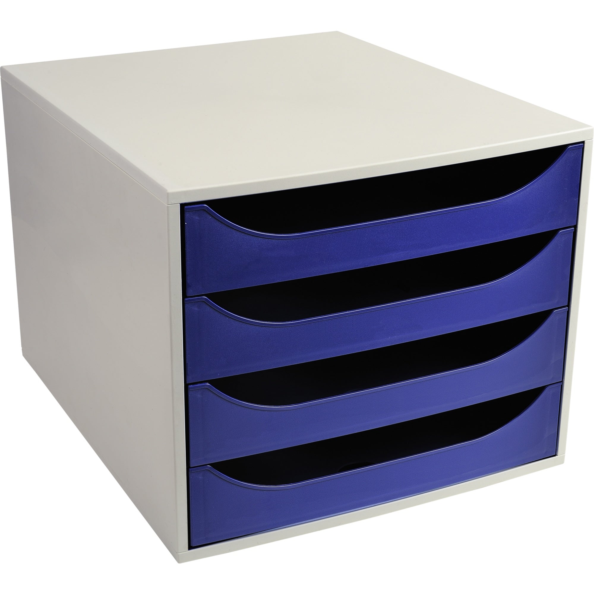 Exacompta Schubladenbox ECOBOX, DIN A4, Überbreite