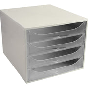 Exacompta Schubladenbox ECOBOX, DIN A4, Überbreite