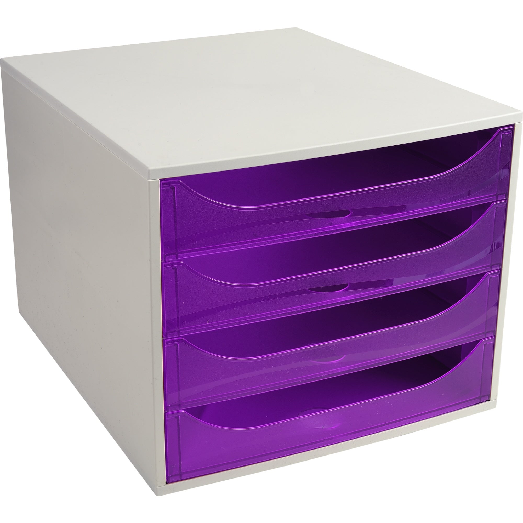 Exacompta Schubladenbox ECOBOX, DIN A4, Überbreite