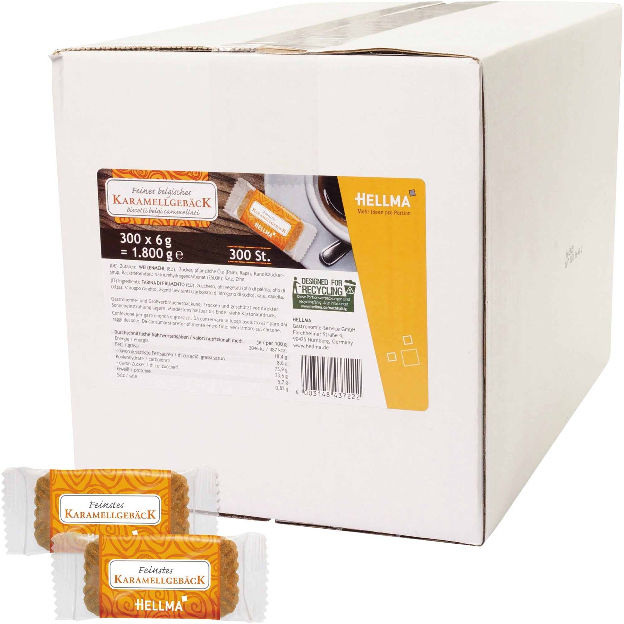 Hellma Gebäck Karamell