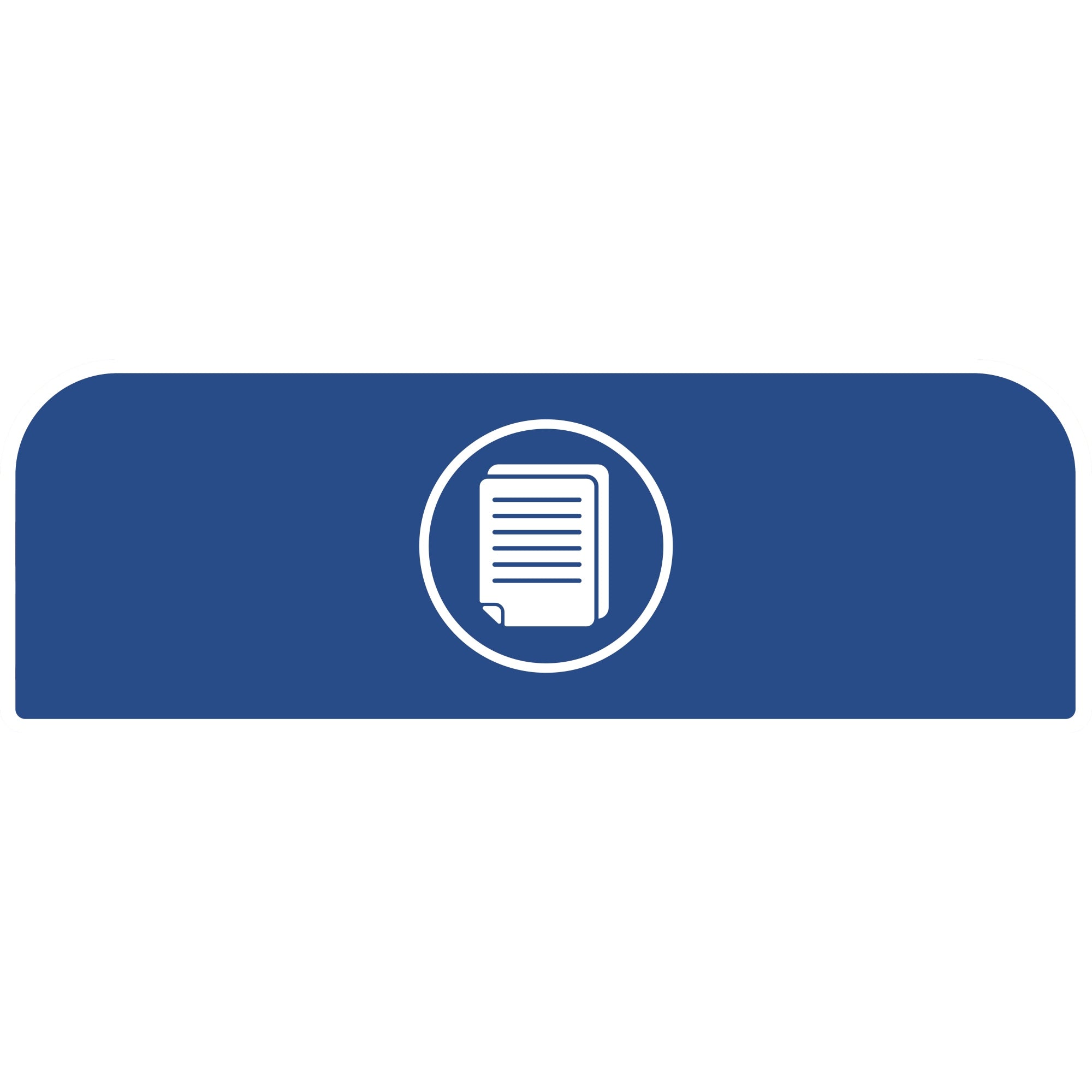 Rubbermaid Hinweisschild