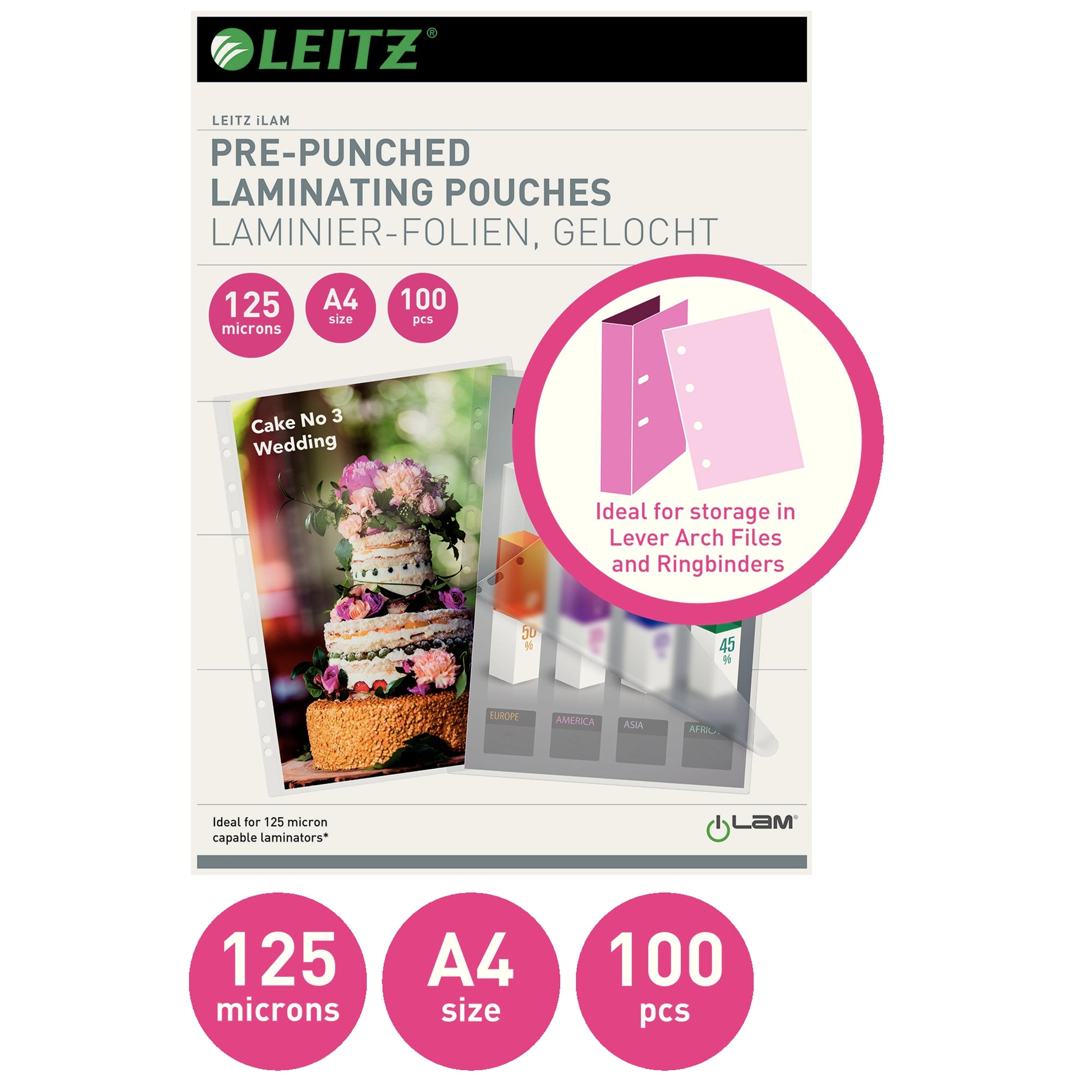 Leitz Laminierfolie, DIN A4
