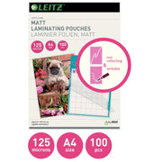 Leitz Folientasche 125mic A4 seidenmatt 100 St., DIN A4