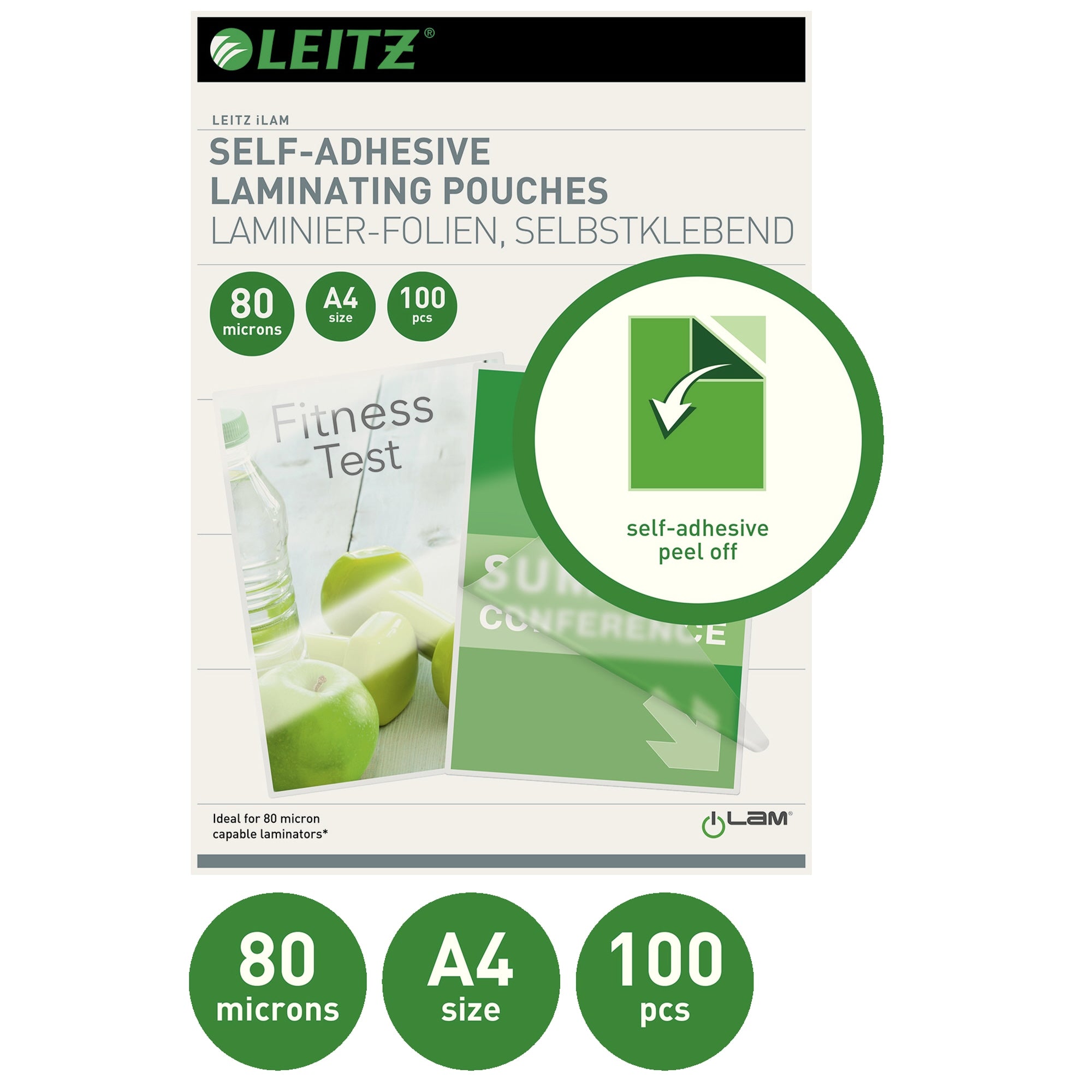 Leitz Laminierfolie iLAM, DIN A4