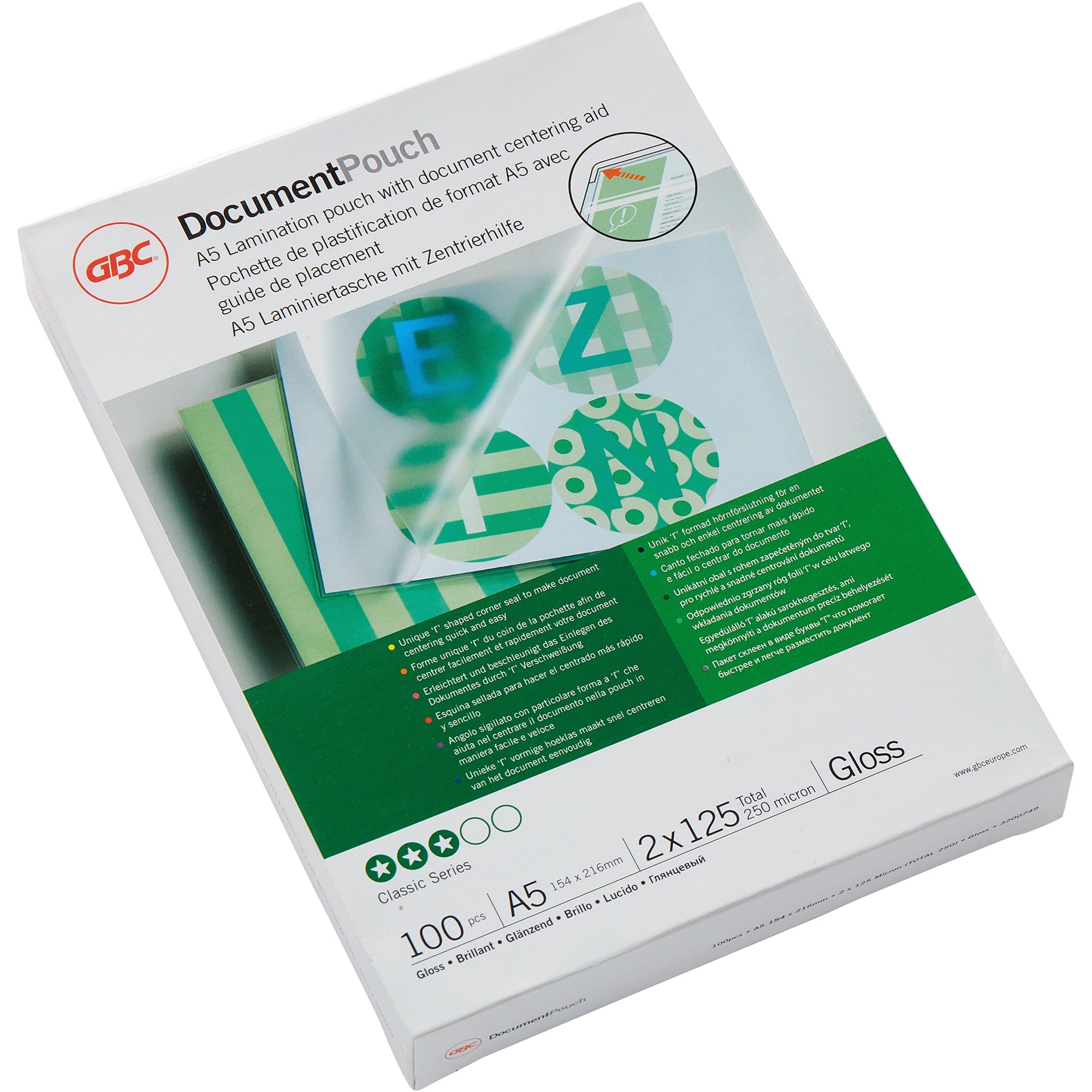 Gbc Laminierfolie DocumentT Pouch, DIN A5