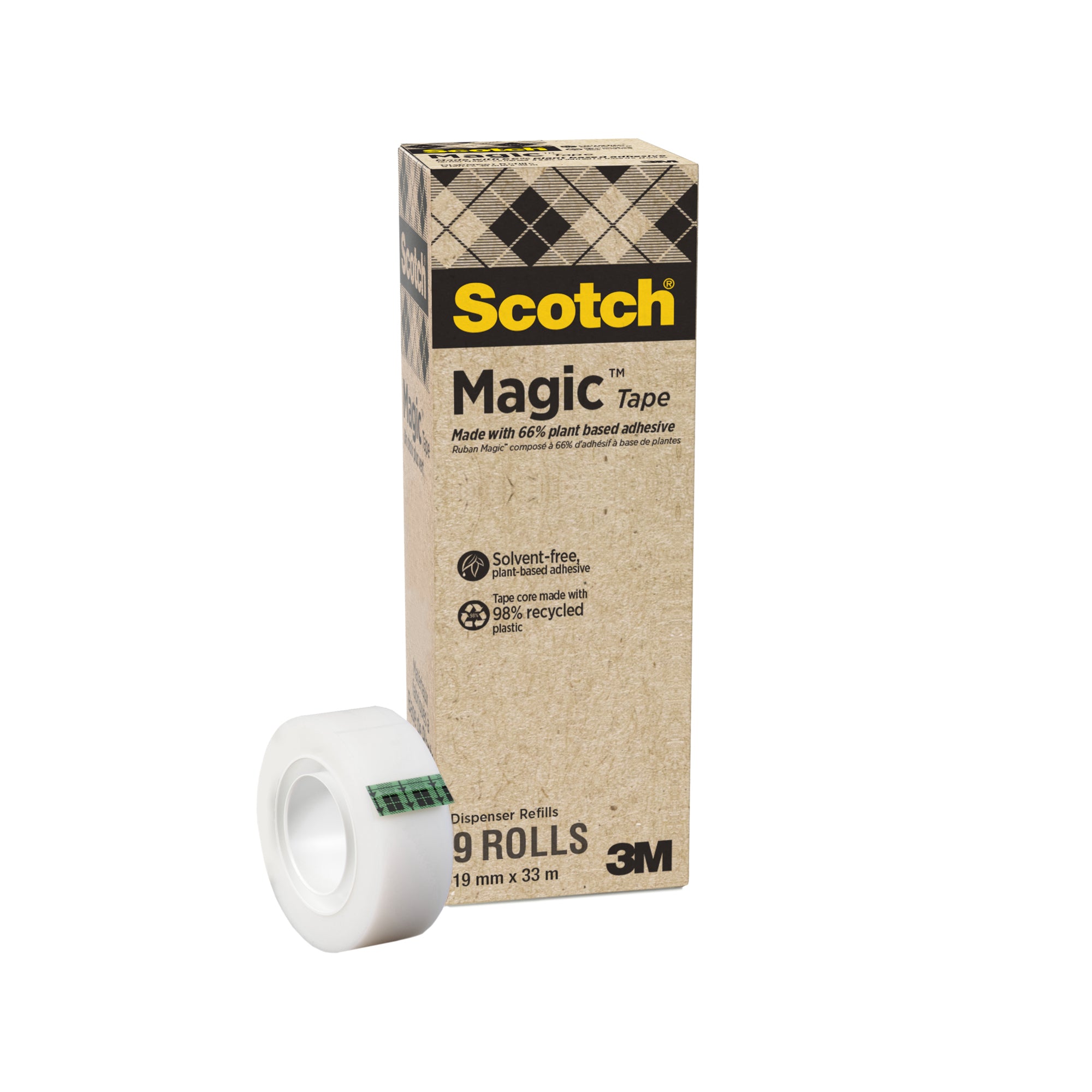Scotch Klebefilm MagicT Hergestellt aus pflanzlichen Materialien 900