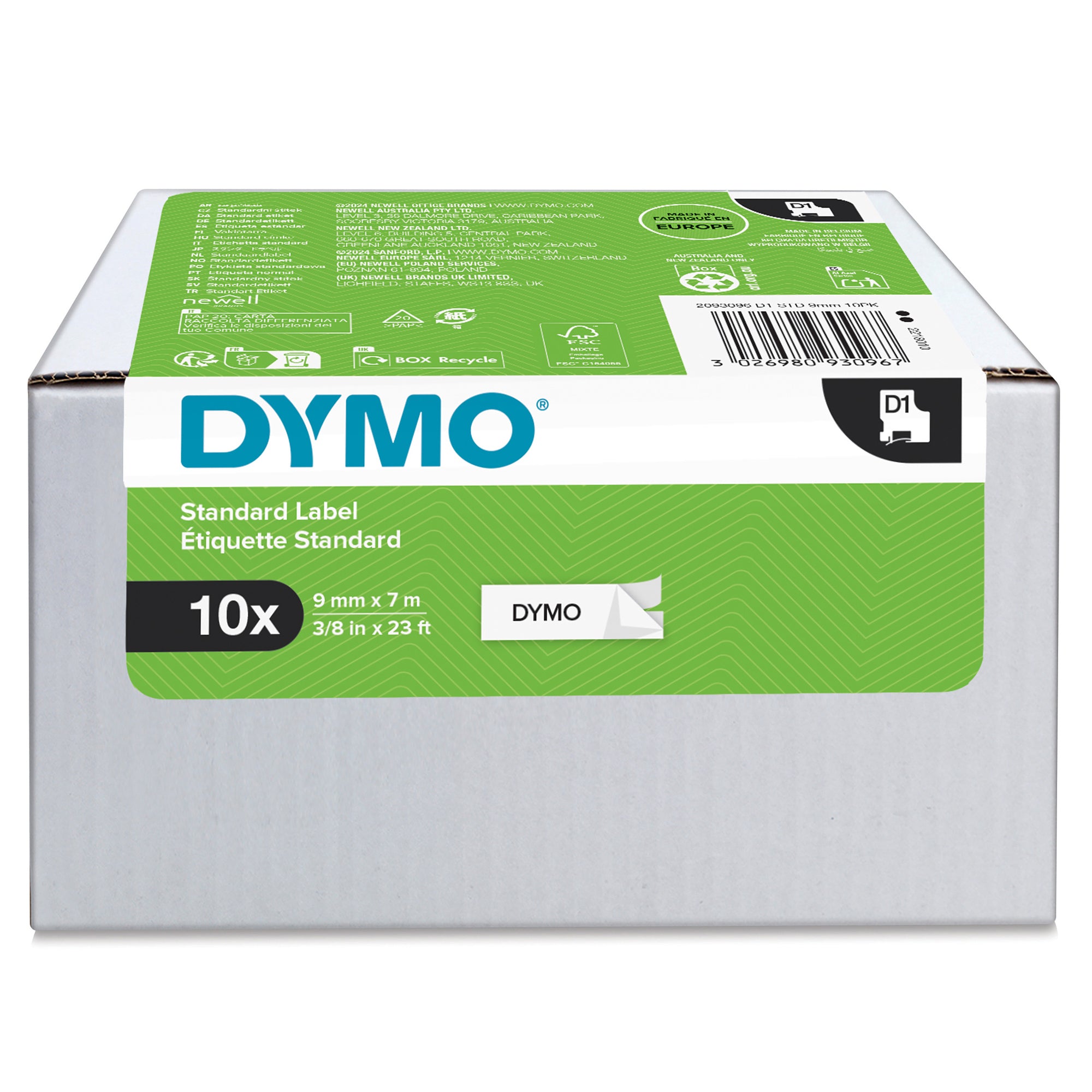 Dymo Schriftbandkassette, 9 mm x 7 m (B x L)